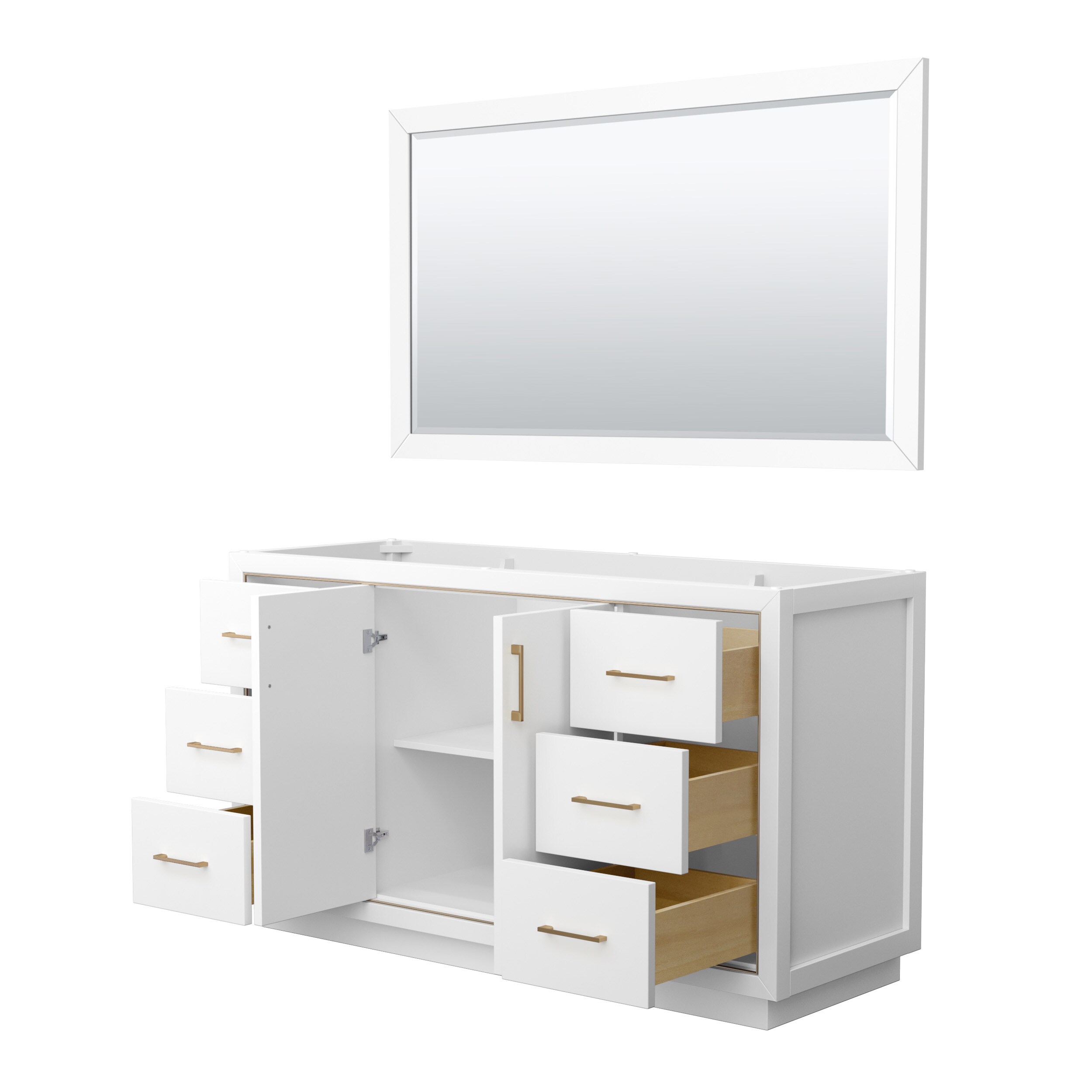 Wyndham Collection WCF111160SWZCXSXXM58 vanities - View #2