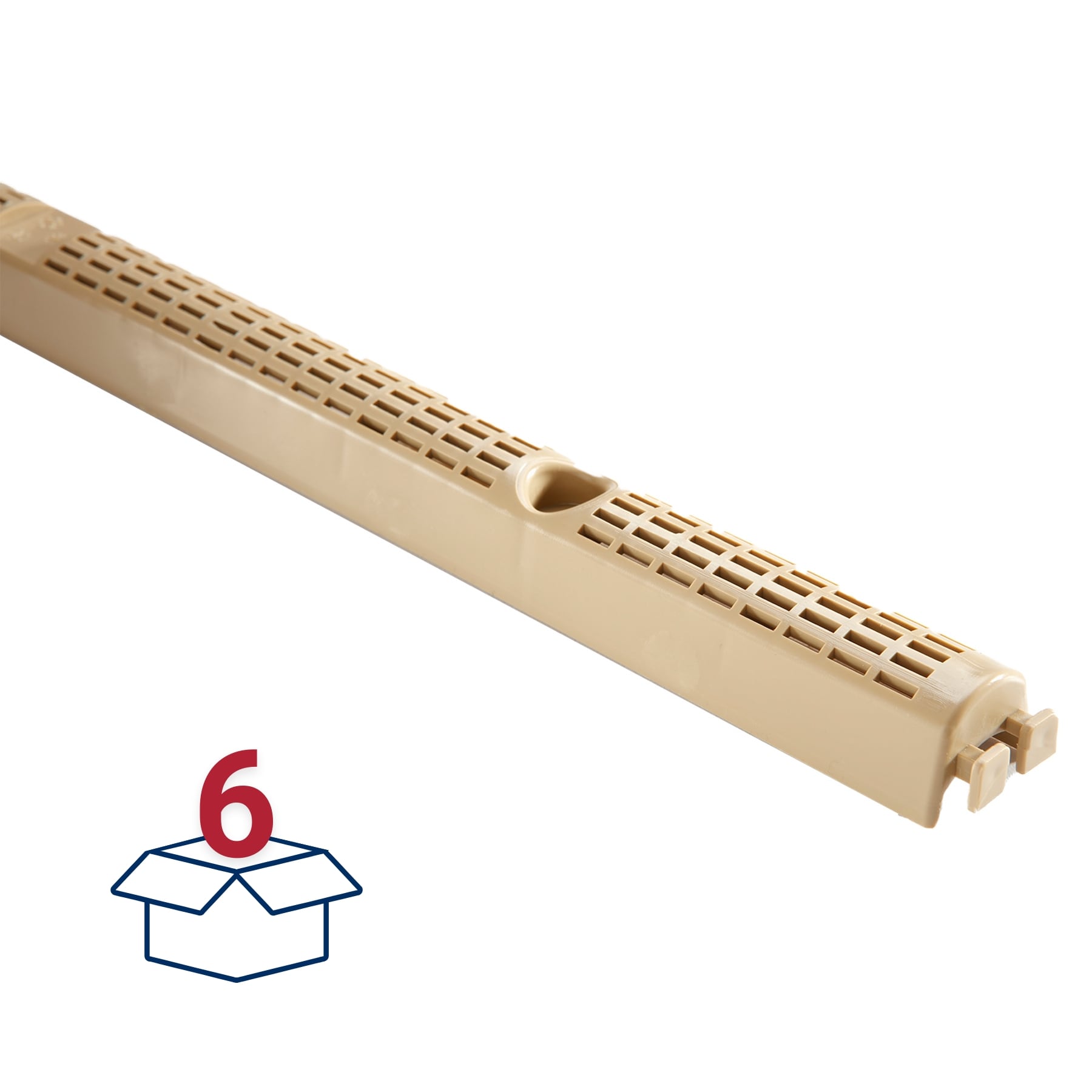 AmeriLux International 2814404L Vertical Plastic Closure Strip