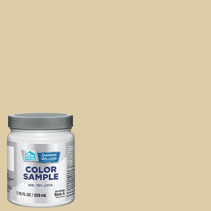 Home By Sherwin Williams Ancestral Gold Hgsw2217 Interior Paint Sample Half Pint In The Samples Department At Com - Gold Paint For Walls Sherwin Williams