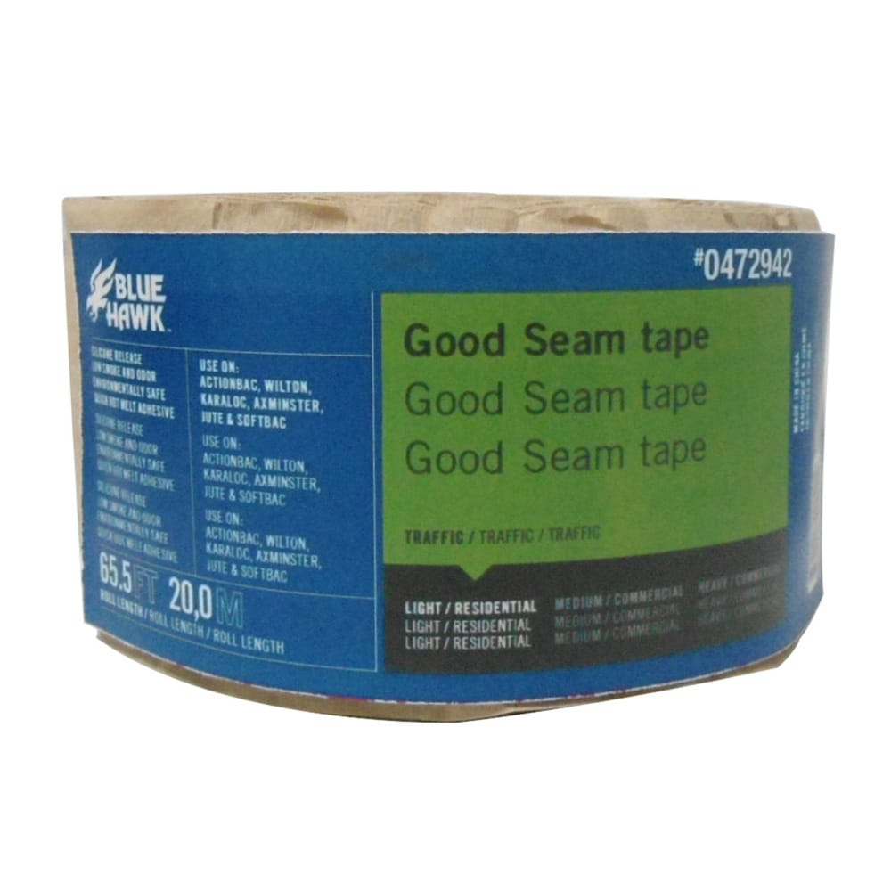 Shurtape 1.41-in x 42-ft White Double-sided Seam Tape in the Flooring Tape  department at