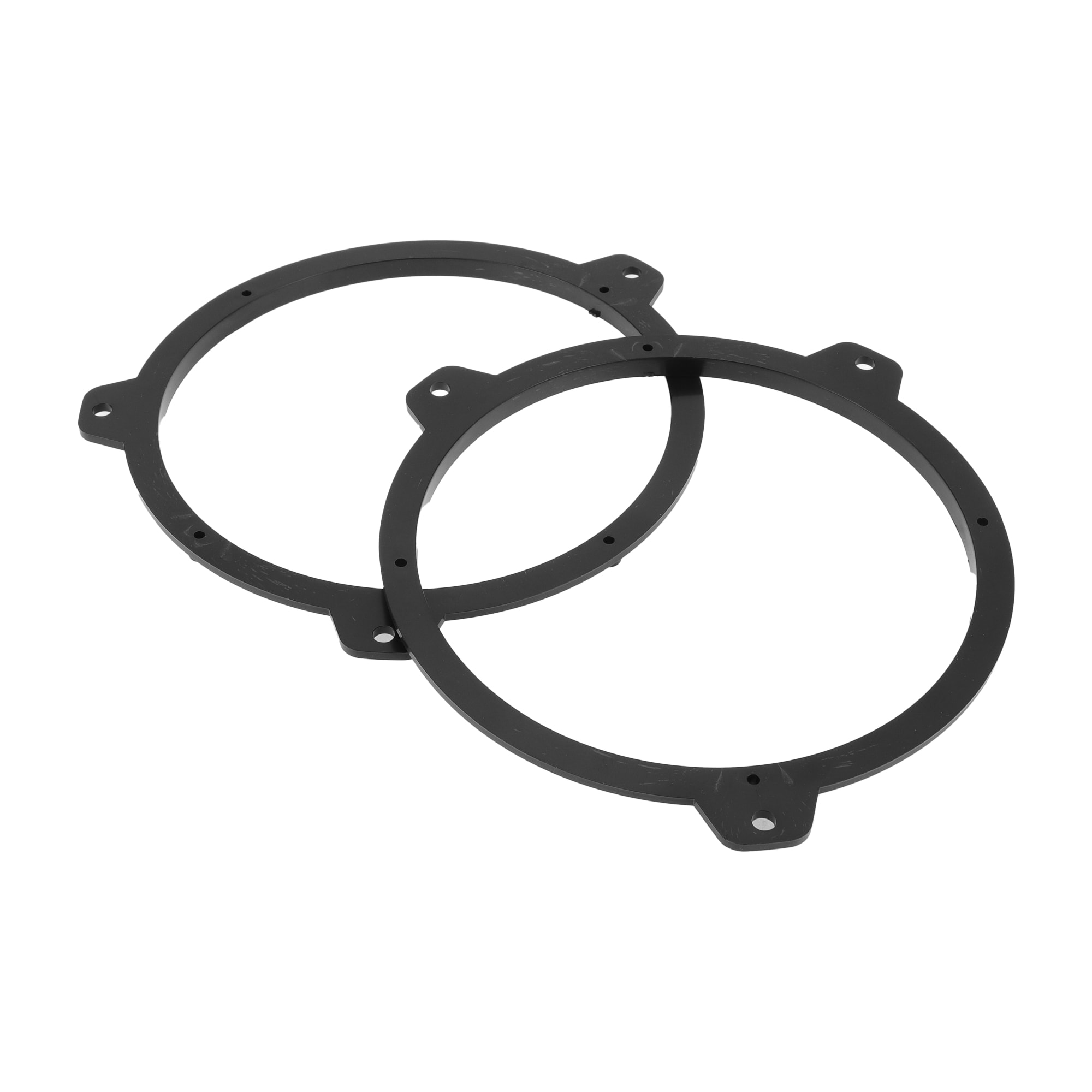 Unique Bargains Speaker Spacer Ring Tweeter Speaker Spacer Adapter for BMW 3 (E46) Waterproof Speaker Subwoofer Mounting Spacer Bracket Ring ABS 2pcs