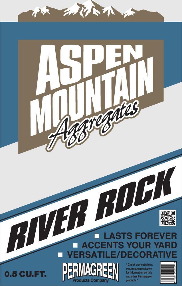  381418 0.5 Cubic feet 45-lb Multiple colors/finishes River rock ( 0.5 - 3.0-in Rock Size )