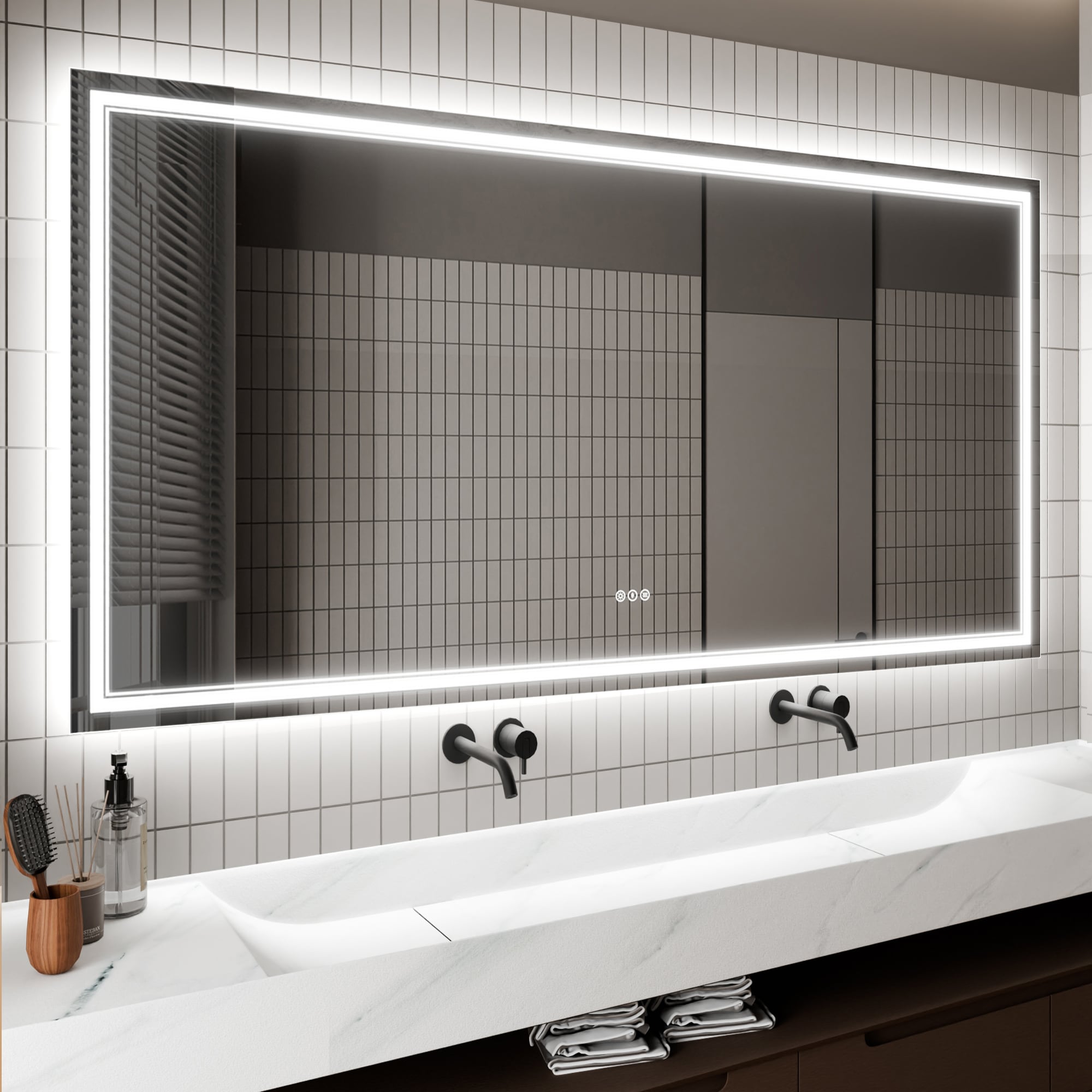 AAZJ JKF-MD04-7236SF2 Framed-Bath-Mirrors - View #6