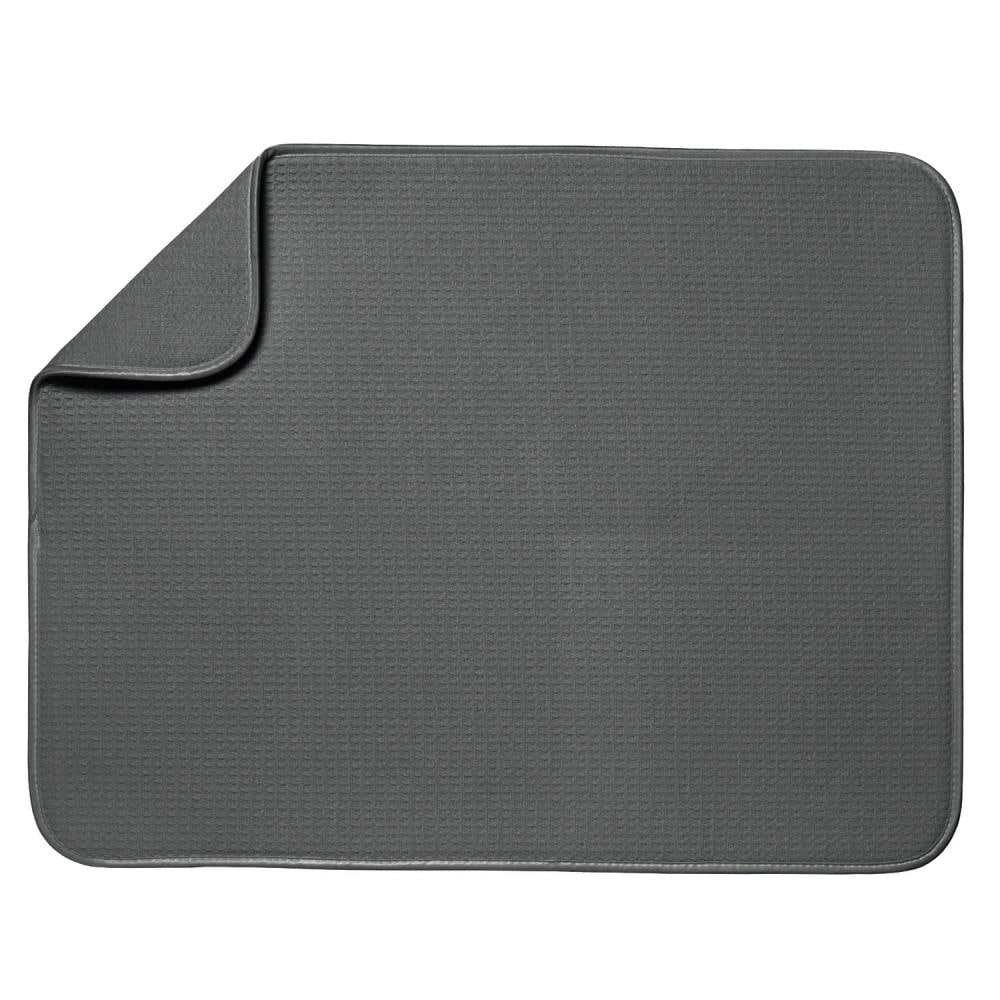 Style Selections 24-in W x 18-in L Cloth Drying Mat in Gray | 520900
