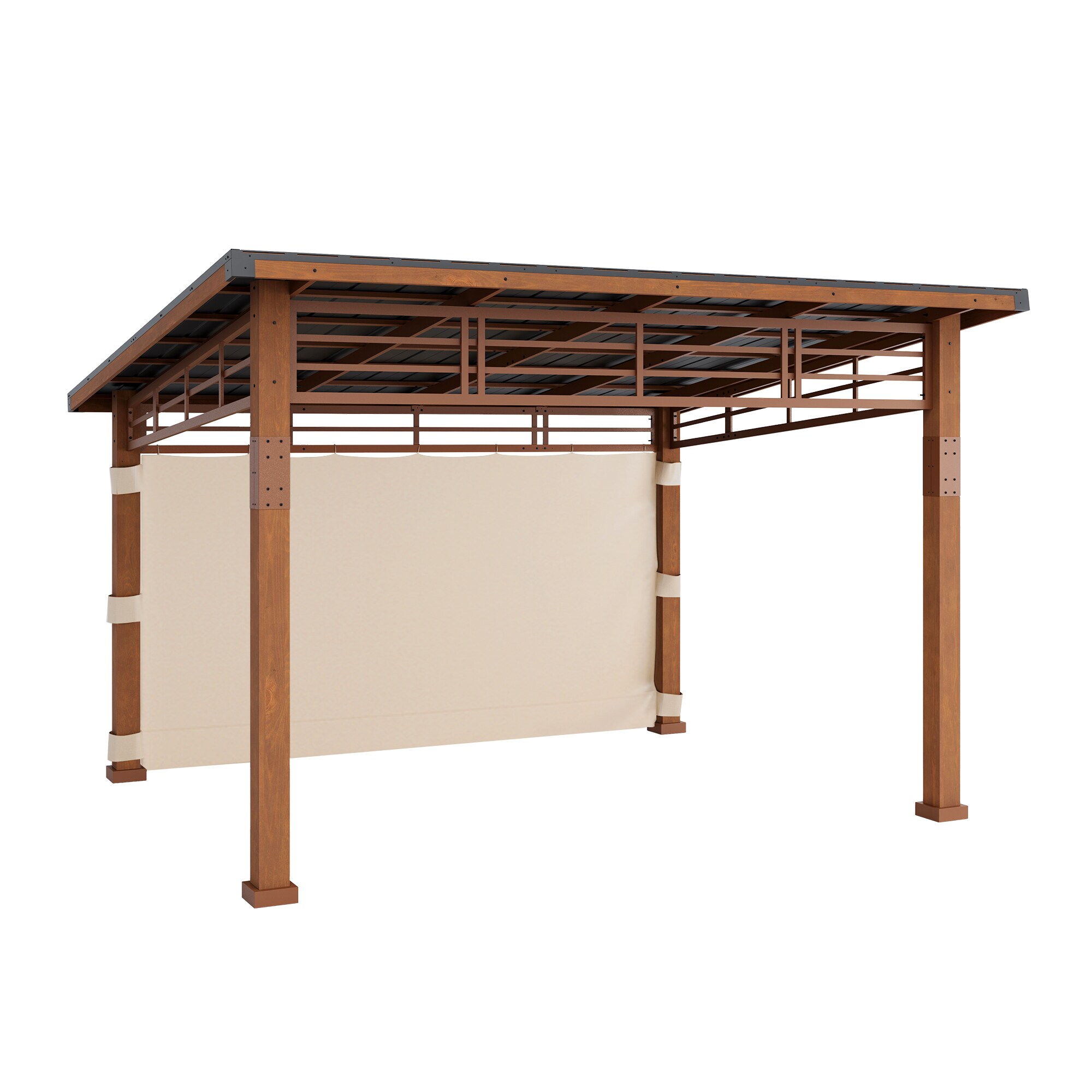 LUE BONA TL-004-2ALS Wood-Resin-Gazebos - View #2
