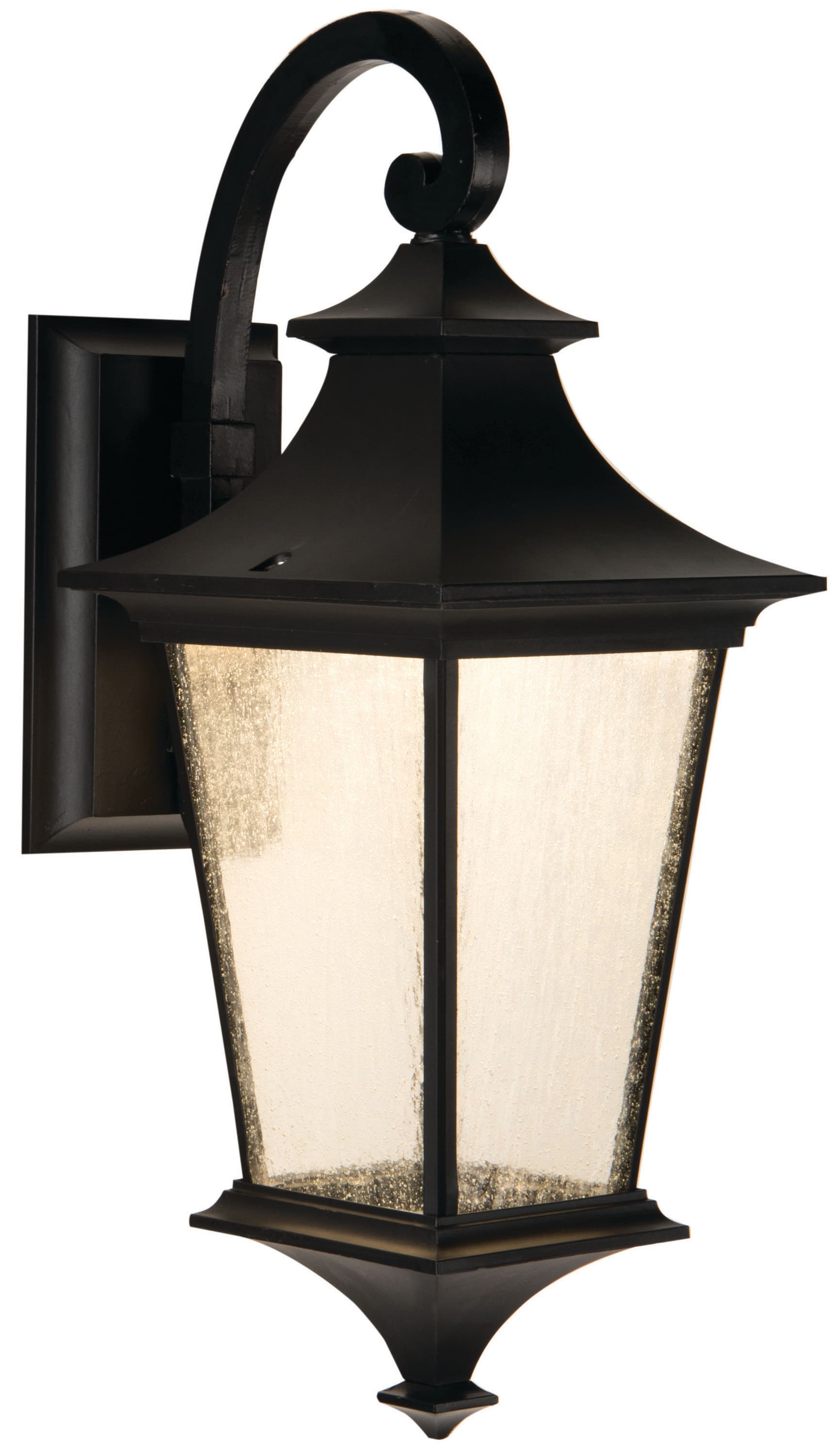 Craftmade Z1364-MN Argent II 2 -Light 20.8-in H Black Hardwired Outdoor Wall Light