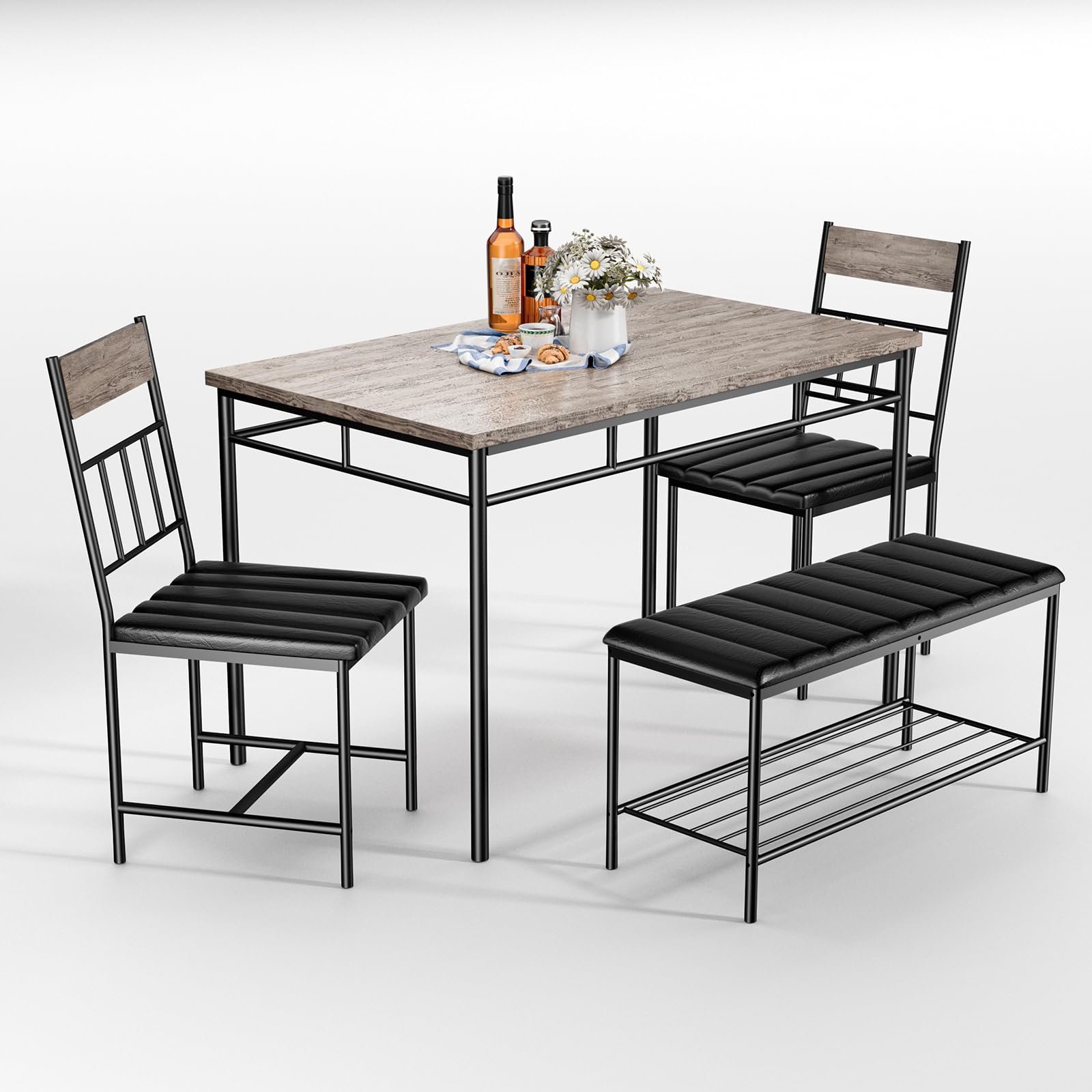 GarveeLife BKC-BLCM0PTIN Dining-Sets - View #2