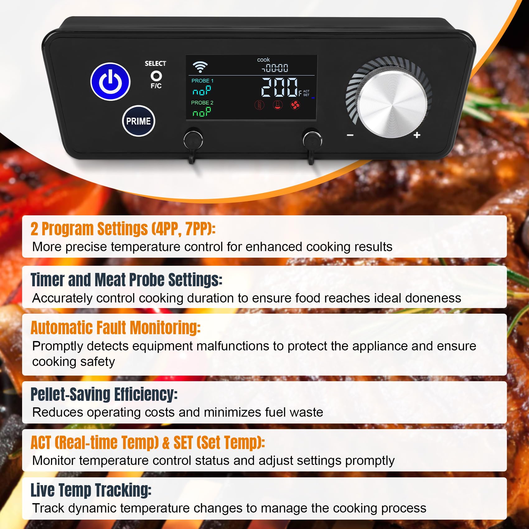 JVFCXXV LJV0706C062 Grill-Temperature-Gauges - View #4
