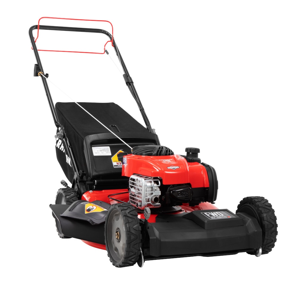 CRAFTSMAN M220 150-cc 21-in Gas Self-propelled with Briggs and Stratton  Engine in the Gas Push Lawn Mowers department at
