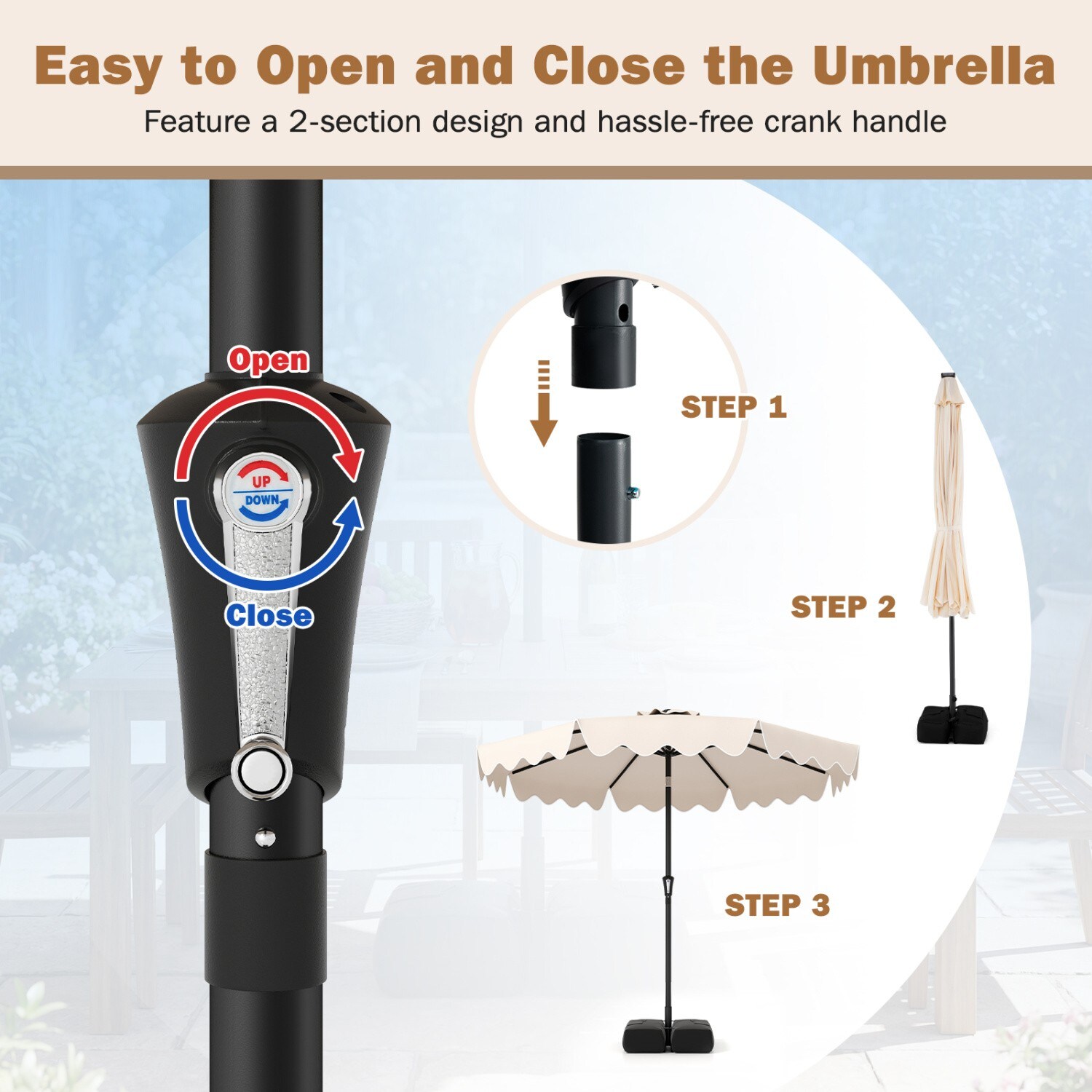 LIVIZA TDS13205BE Umbrellas-2 - View #4