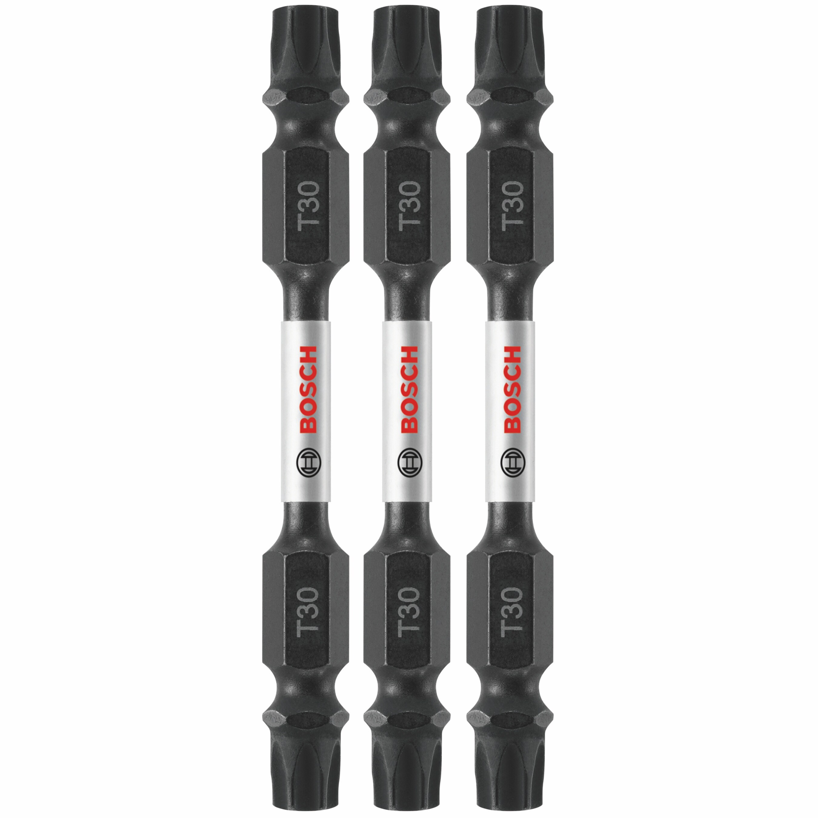 Bosch ITDET302503 Impact Tough 1/4-in x 2-1/2-in Torx Impact Driver Bit Individual 3 -Piece