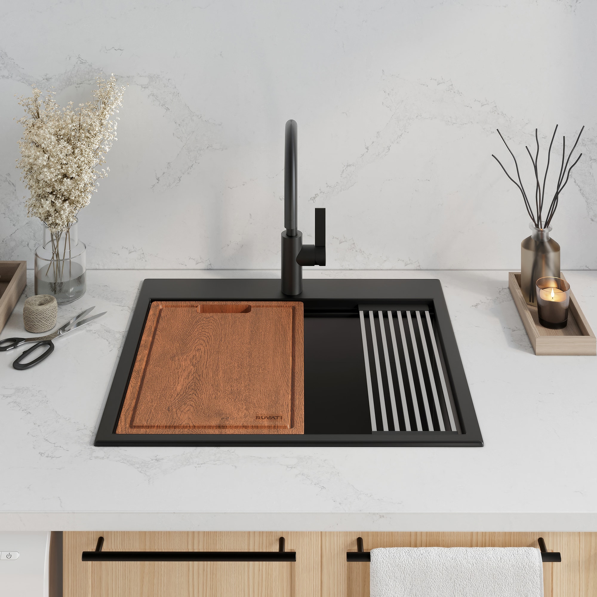 Ruvati RVG1321CK Kitchen-Sinks - View #9