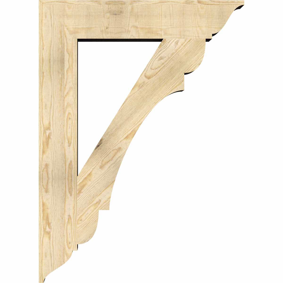 Ekena Millwork BKT06X32X44OLY01RDF Exterior-Brackets-Braces - View #3
