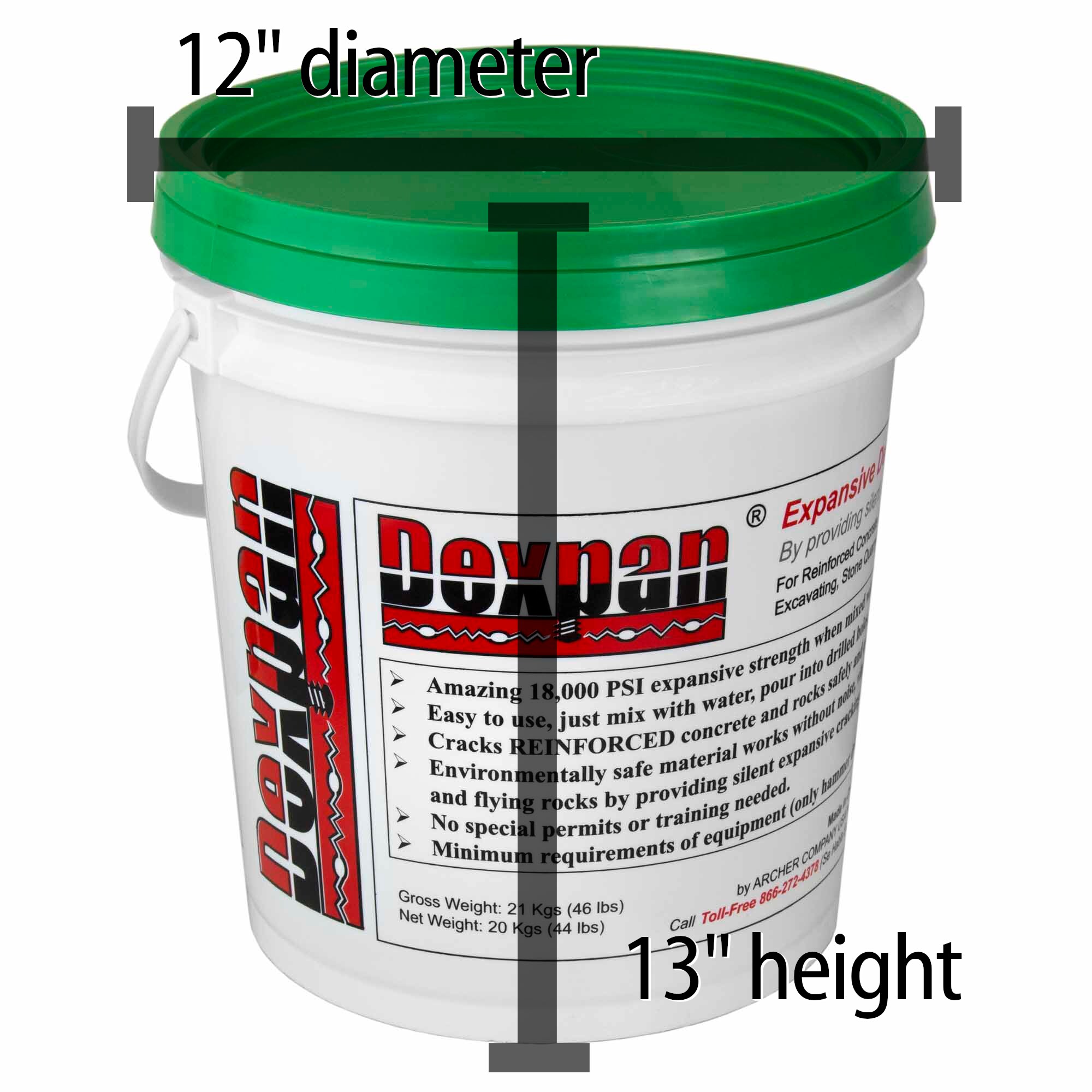 Dexpan DEXPAN44BKT2 Concrete-Removal - View #10