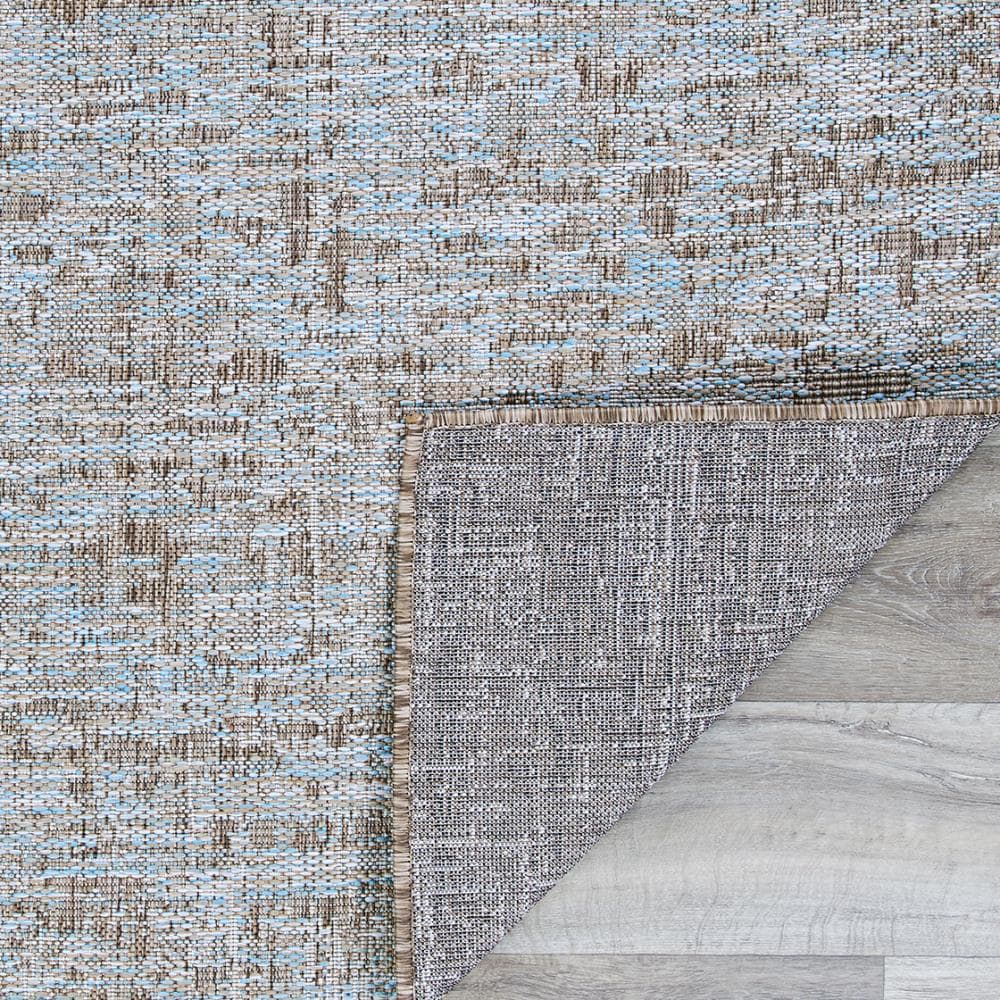 Sand-Ivory Charm Timboon 2' x 7'6" Synthetic Runner Rug