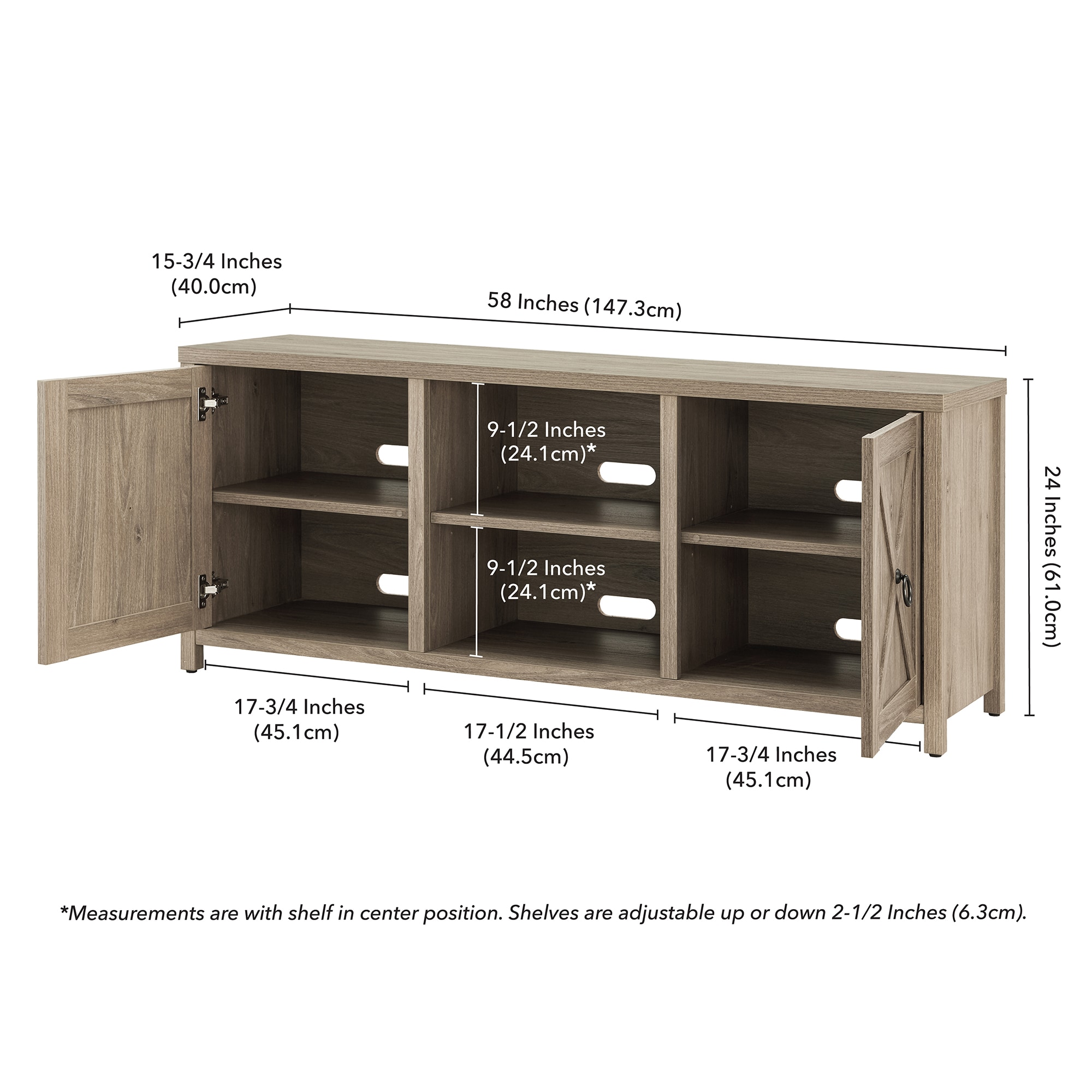 Hailey Home TV1371 Tv-Stands - View #3