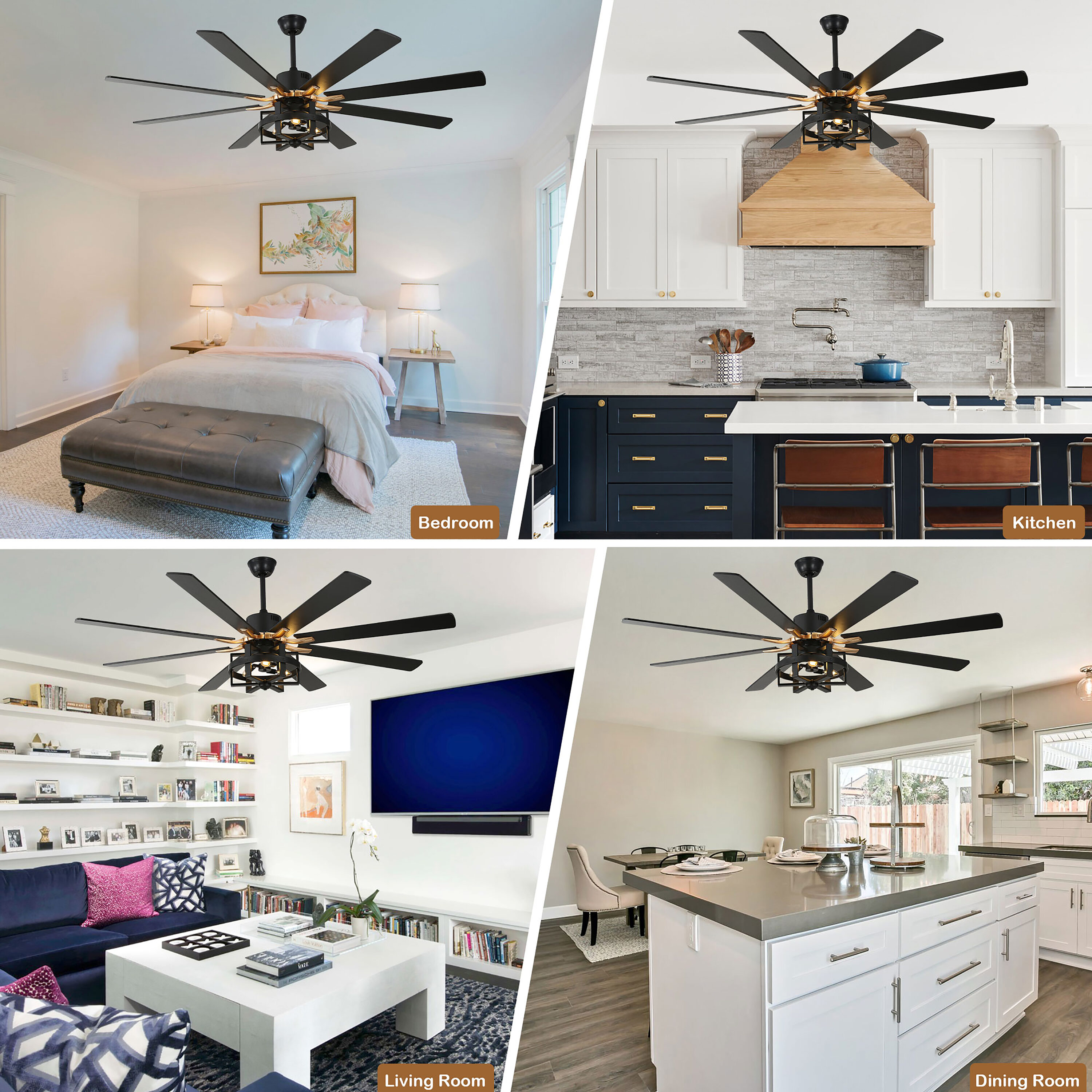 Cusp Barn DC6501-B Ceiling-Fans - View #11