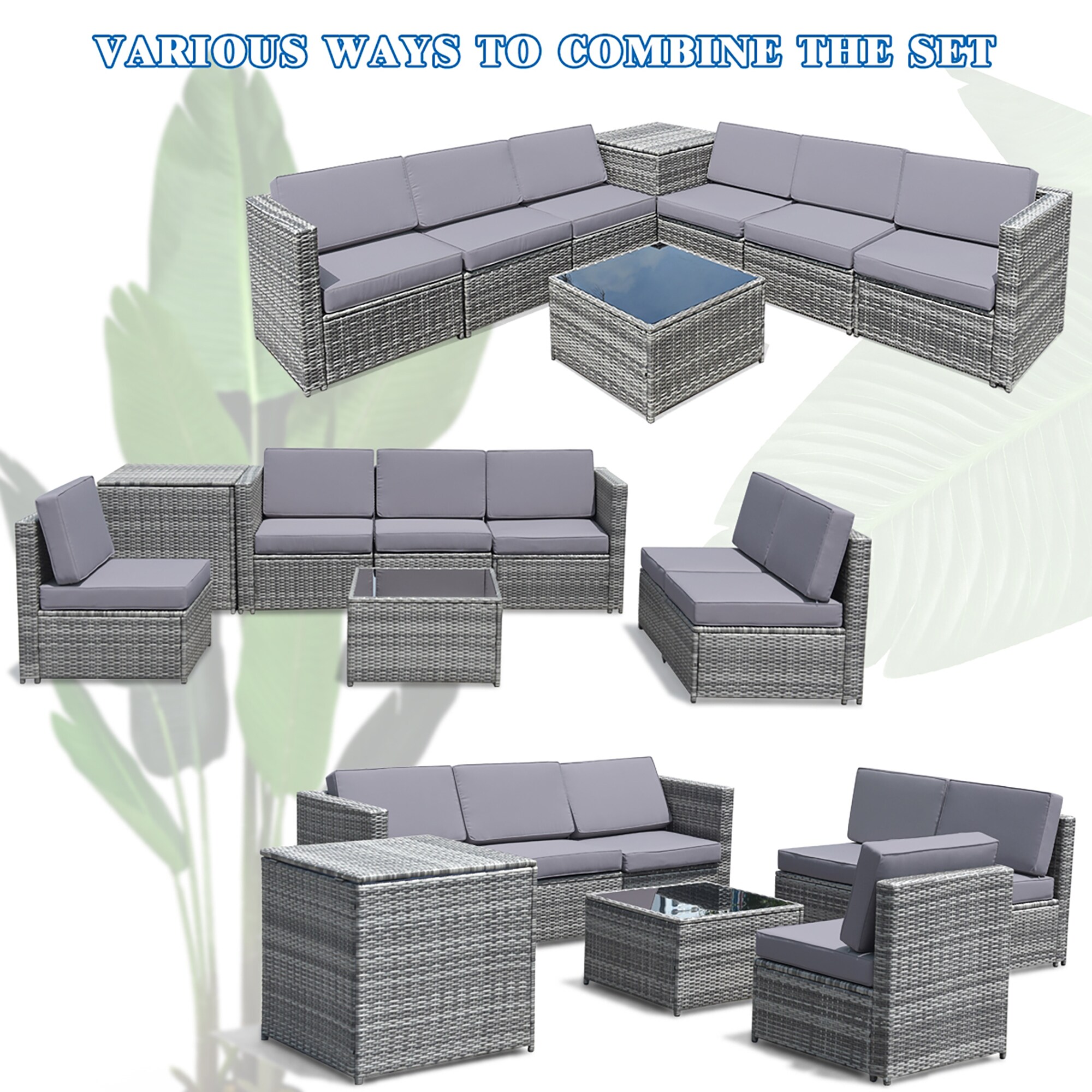 BABOOM BOM-BGR+-CO Patio-Conversation-Sets - View #9