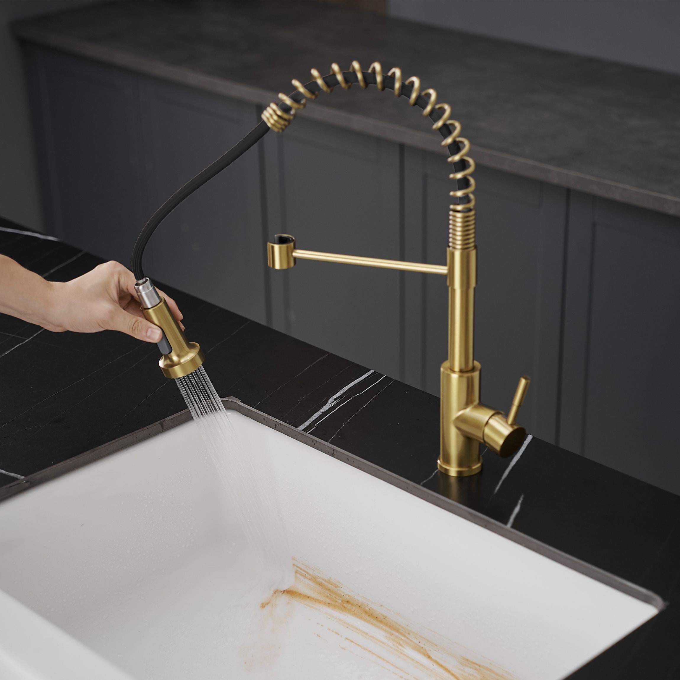 WELLFOR QJ-K-113533N1P Kitchen-Faucets - View #2