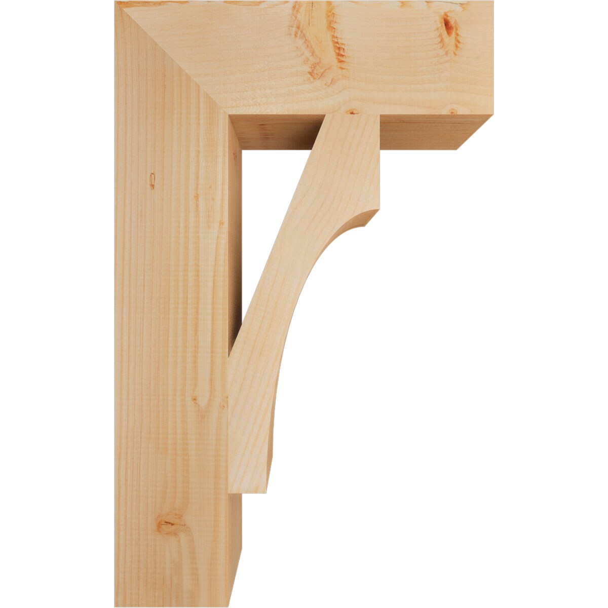 Ekena Millwork BKT06X20X32WTL05SDF Exterior-Brackets-Braces - View #3
