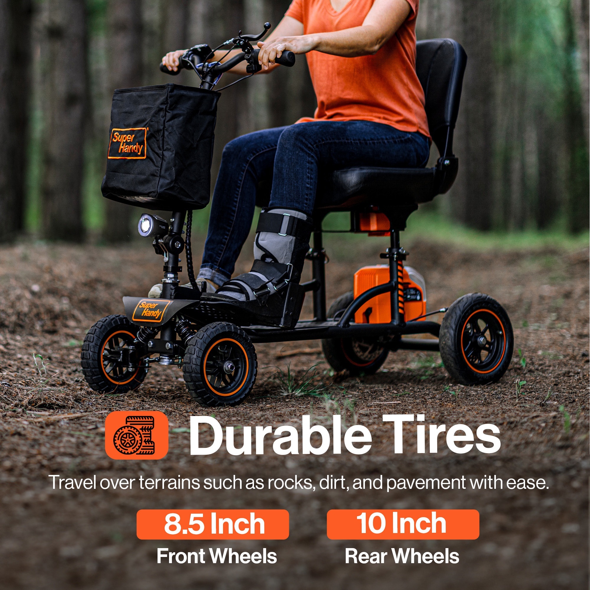 SuperHandy GUT161 Walkers-Wheelchairs-Rollators - View #6