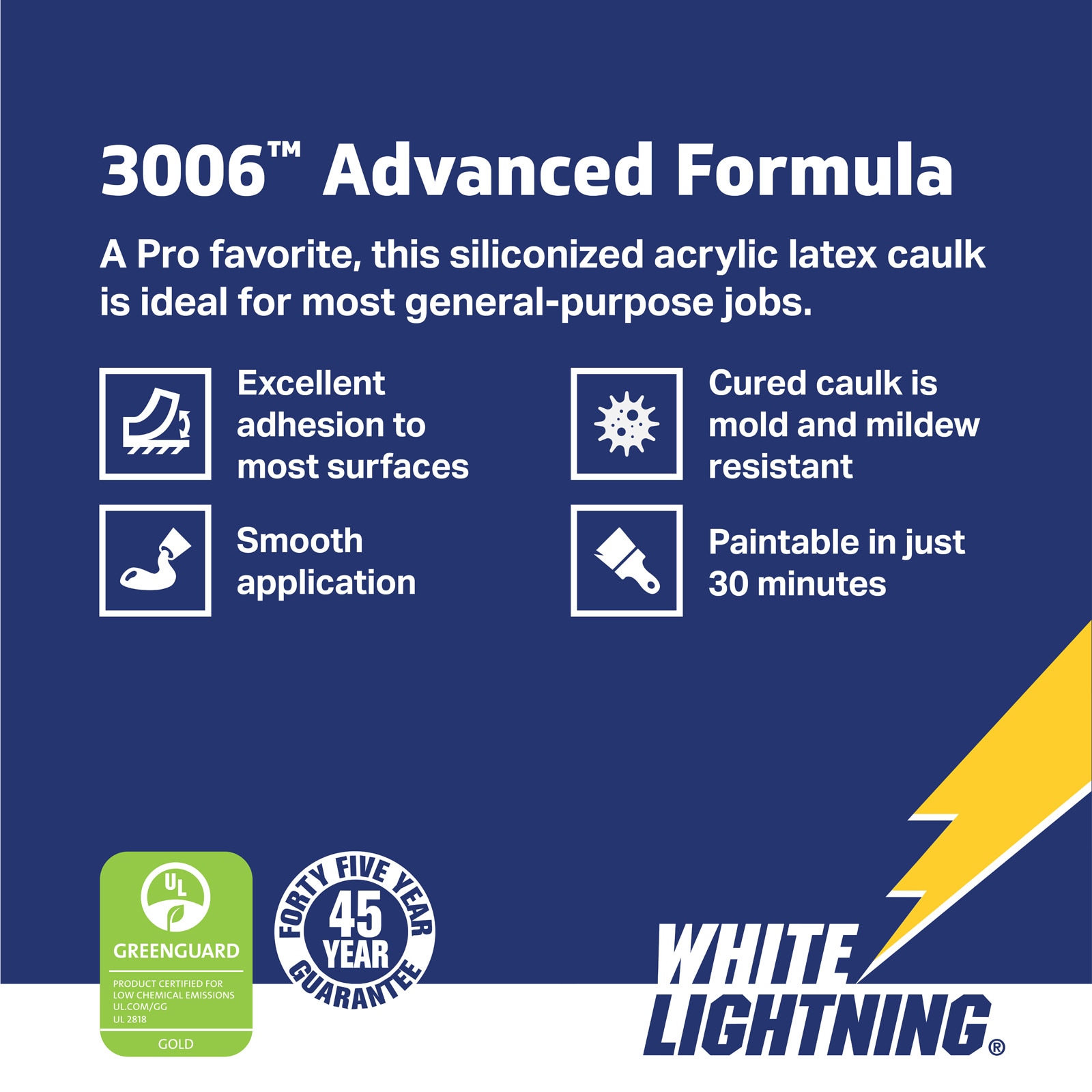 Silicone Rubber- All Purpose - White Lightning