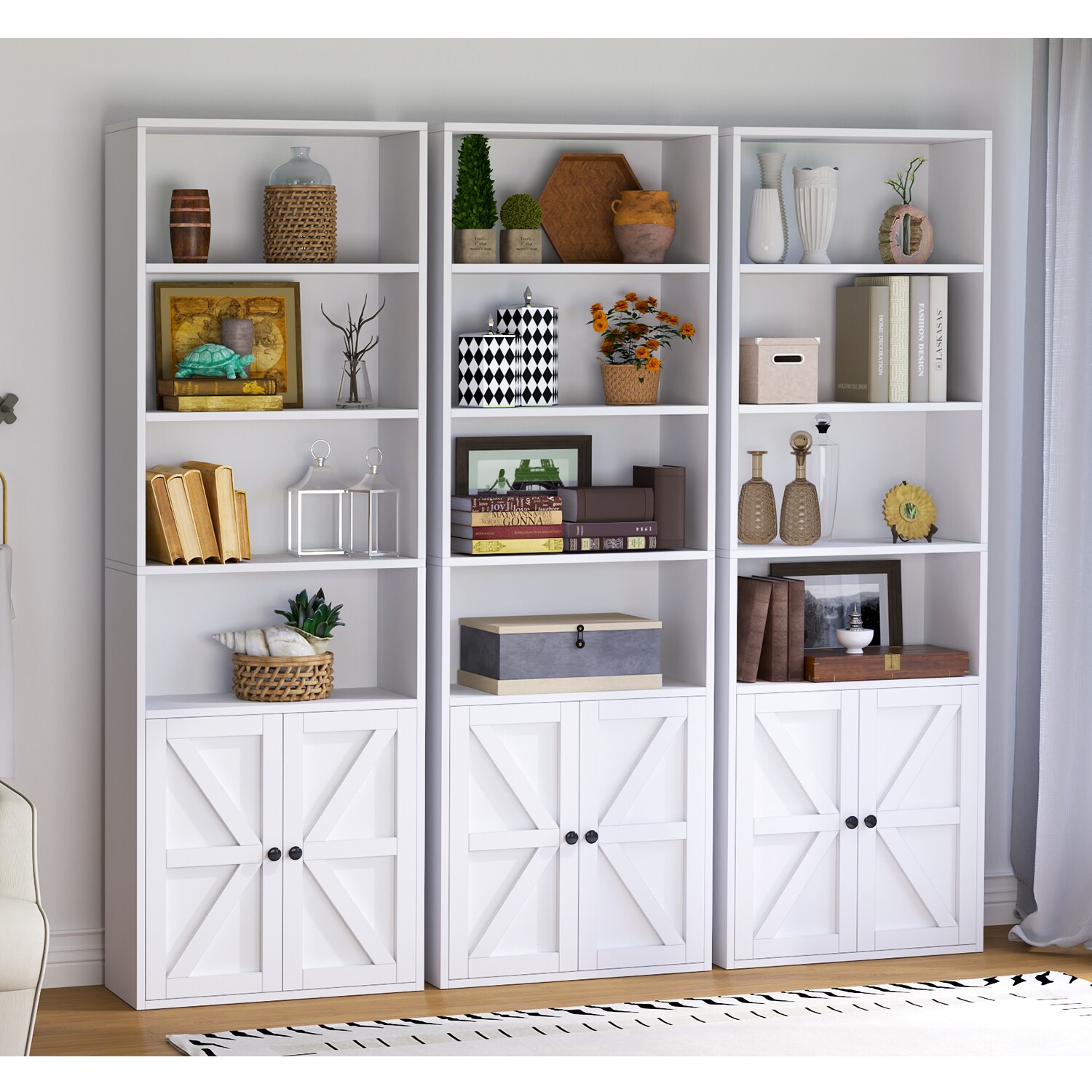 AOXUN H14029WH bookcases - View #8