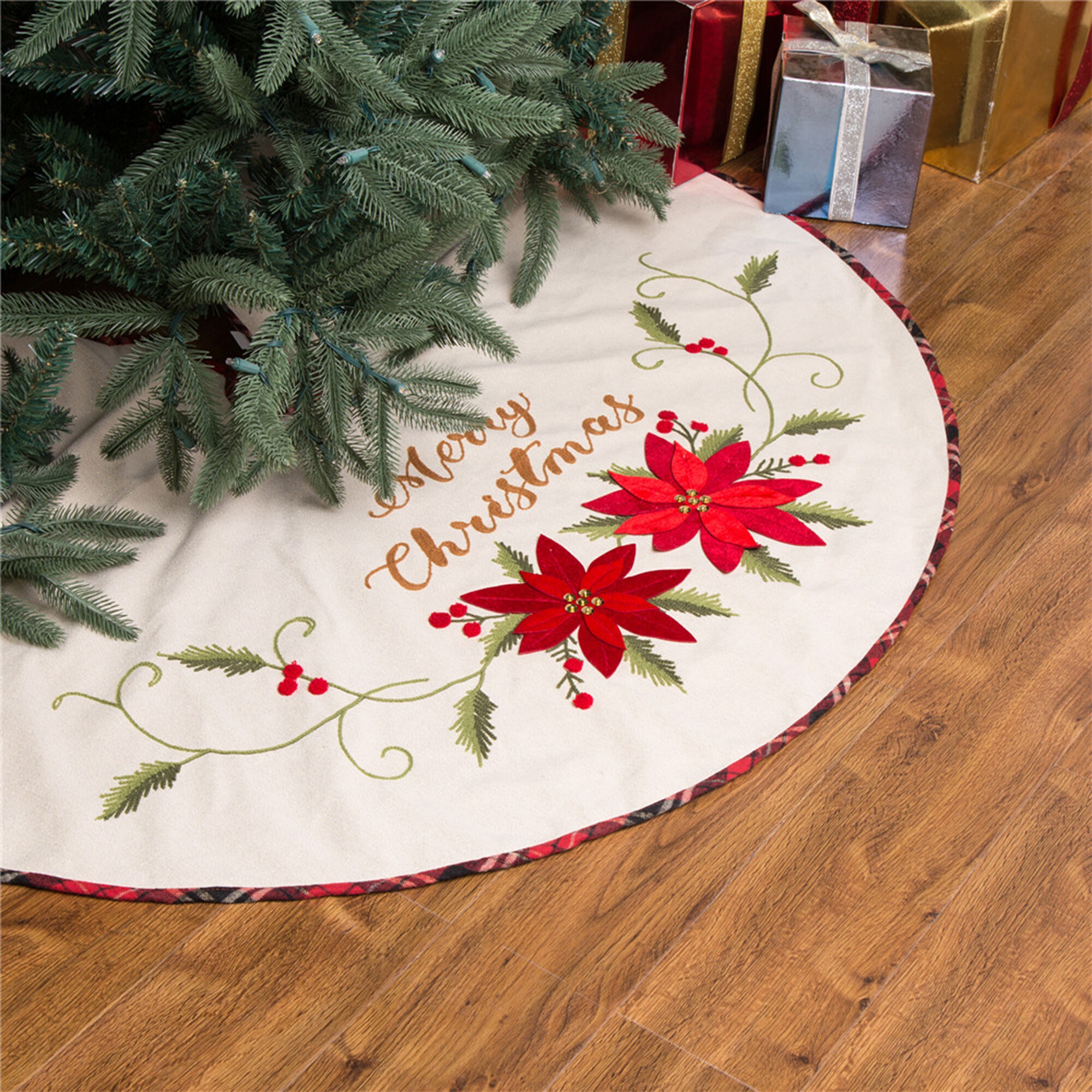 Glitzhome 1113202457 Tree-Skirts - View #4