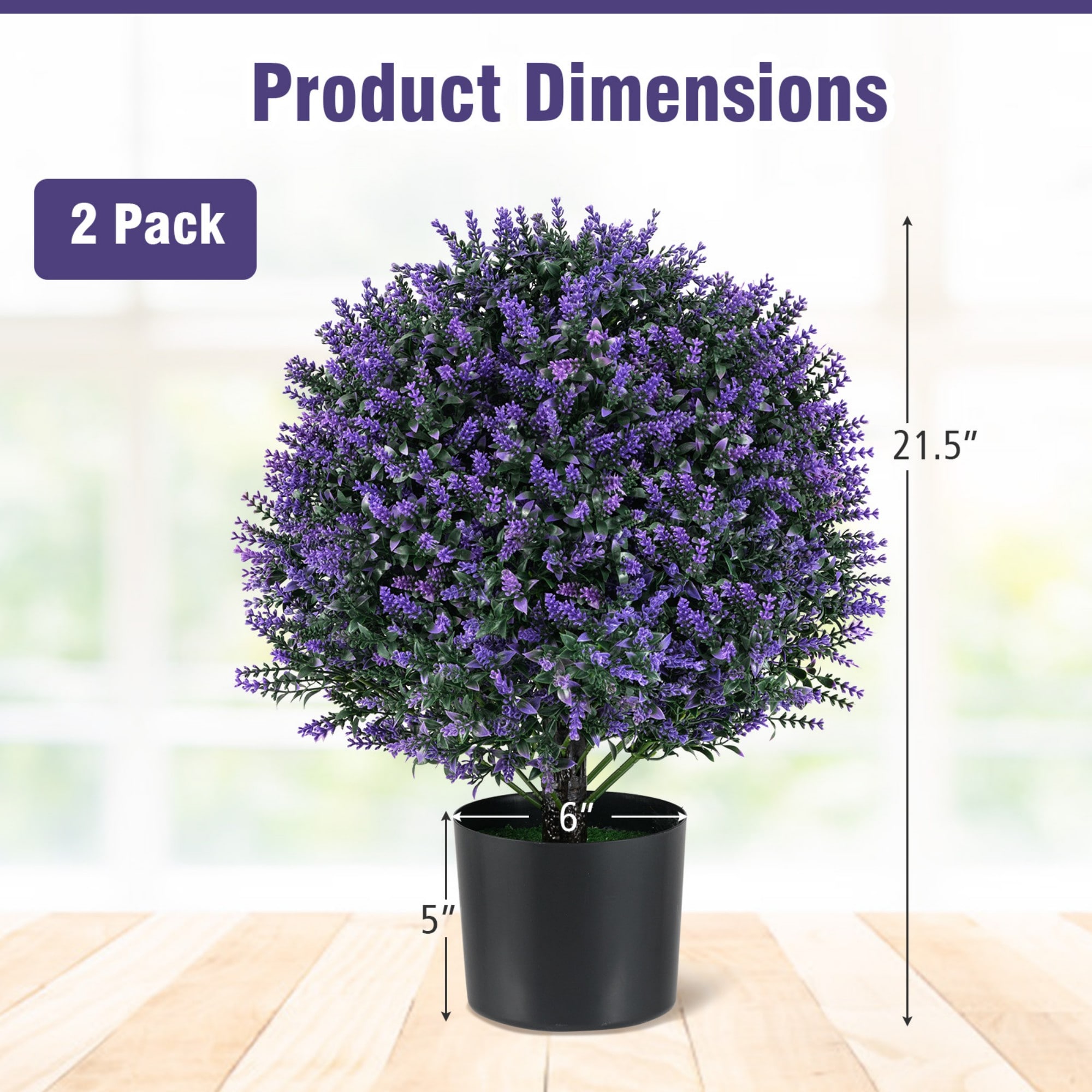 Poinic CWZH10300PU-2 Artificial-Plants-Trees - View #2