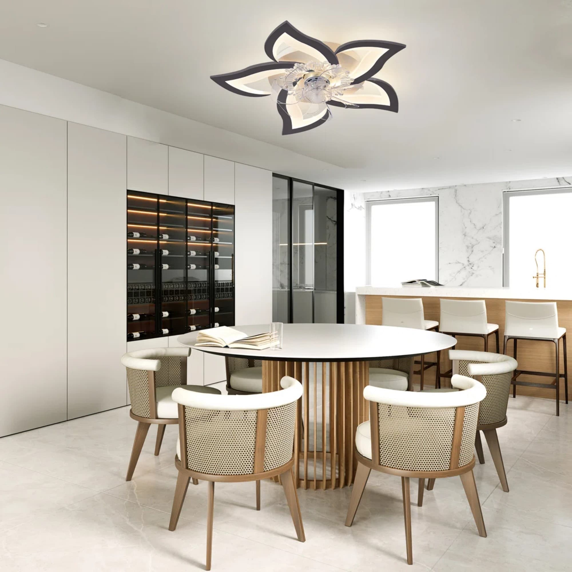 Siittoo GS6828-5PBK Ceiling-Fans - View #4
