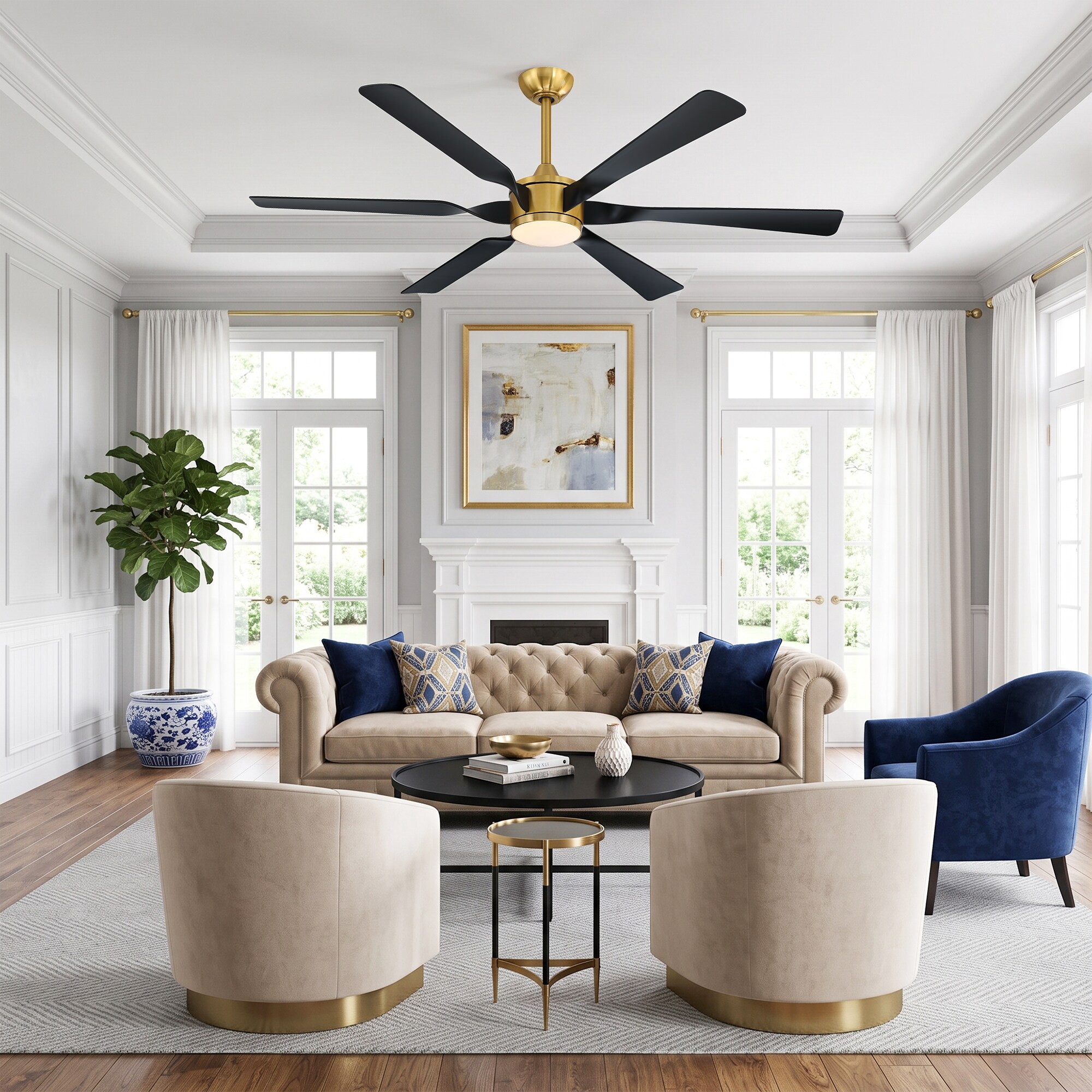 IHOMEadore MKF6057GD Ceiling-Fans - View #3