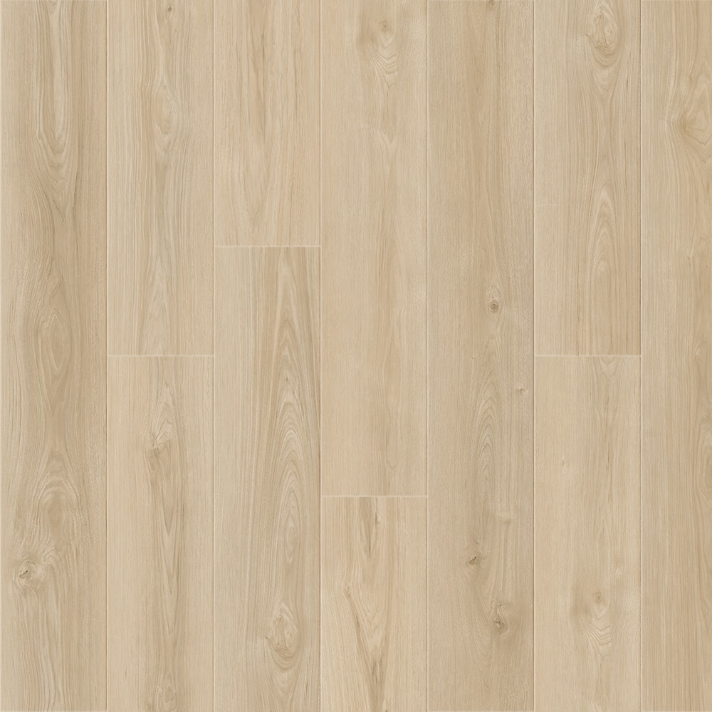 Pergo LPB02-176 DuraCraft Oslo Hickory Extra Long Brown Wood look 22-mil x 8-3/4-in W x 60-in L Waterproof and Water Resistant Interlocking Luxury Vinyl Plank Flooring ( 18.49-sq ft Carton )