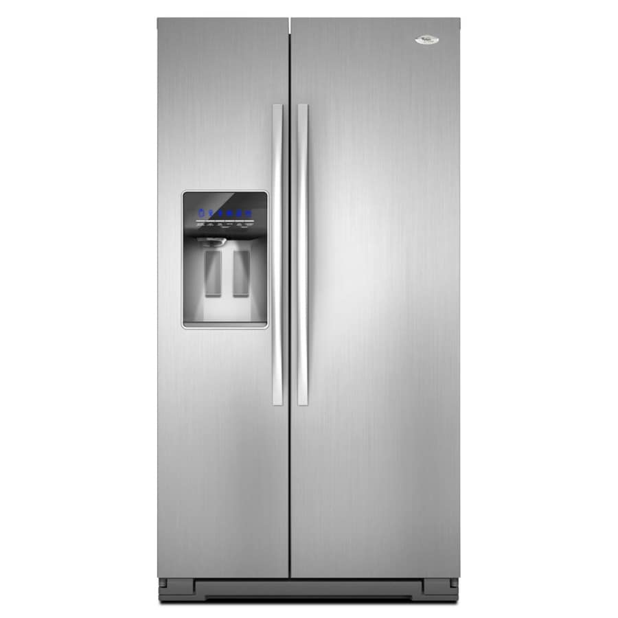 Whirlpool Gold 26.4-cu ft Side-by-Side Refrigerator with Ice Maker 
