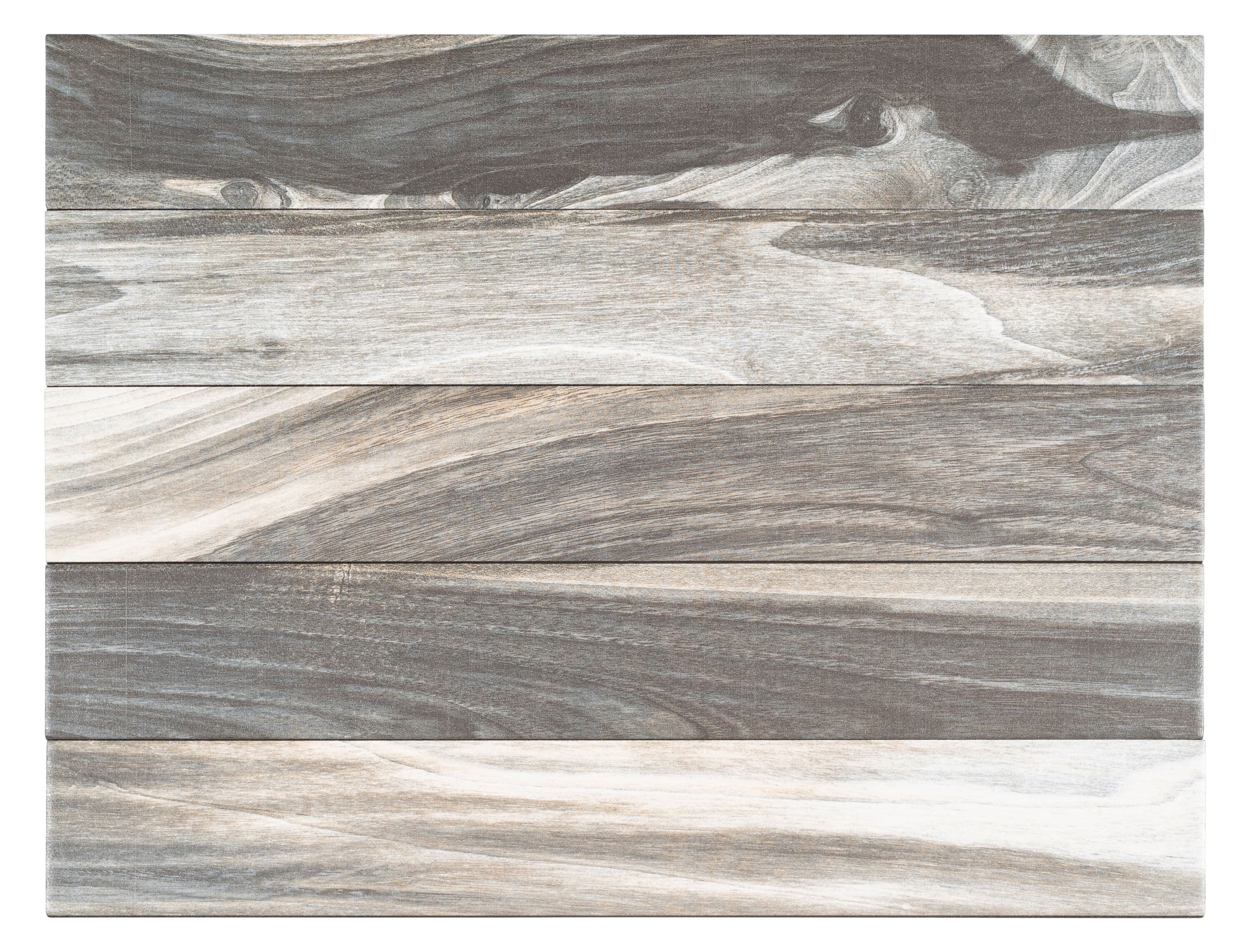 Andova Tiles ANDNAB491 NABO Alder 3-1/8-in x 17-3/8-in Glazed Porcelain Wood Look Floor and Wall Tile (9.69-sq. ft/ Carton)