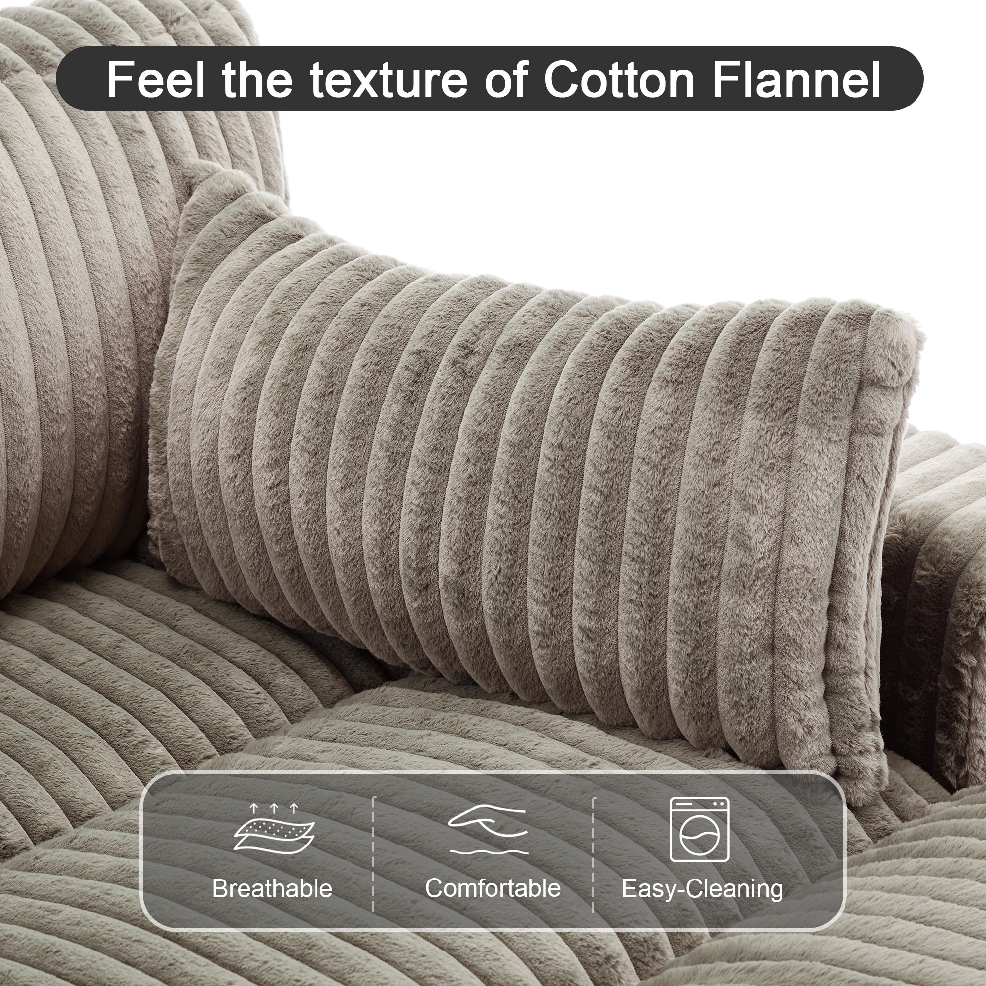 Dreamsidea CS02M-LBRO-L-E1 Sofas-Loveseats - View #6