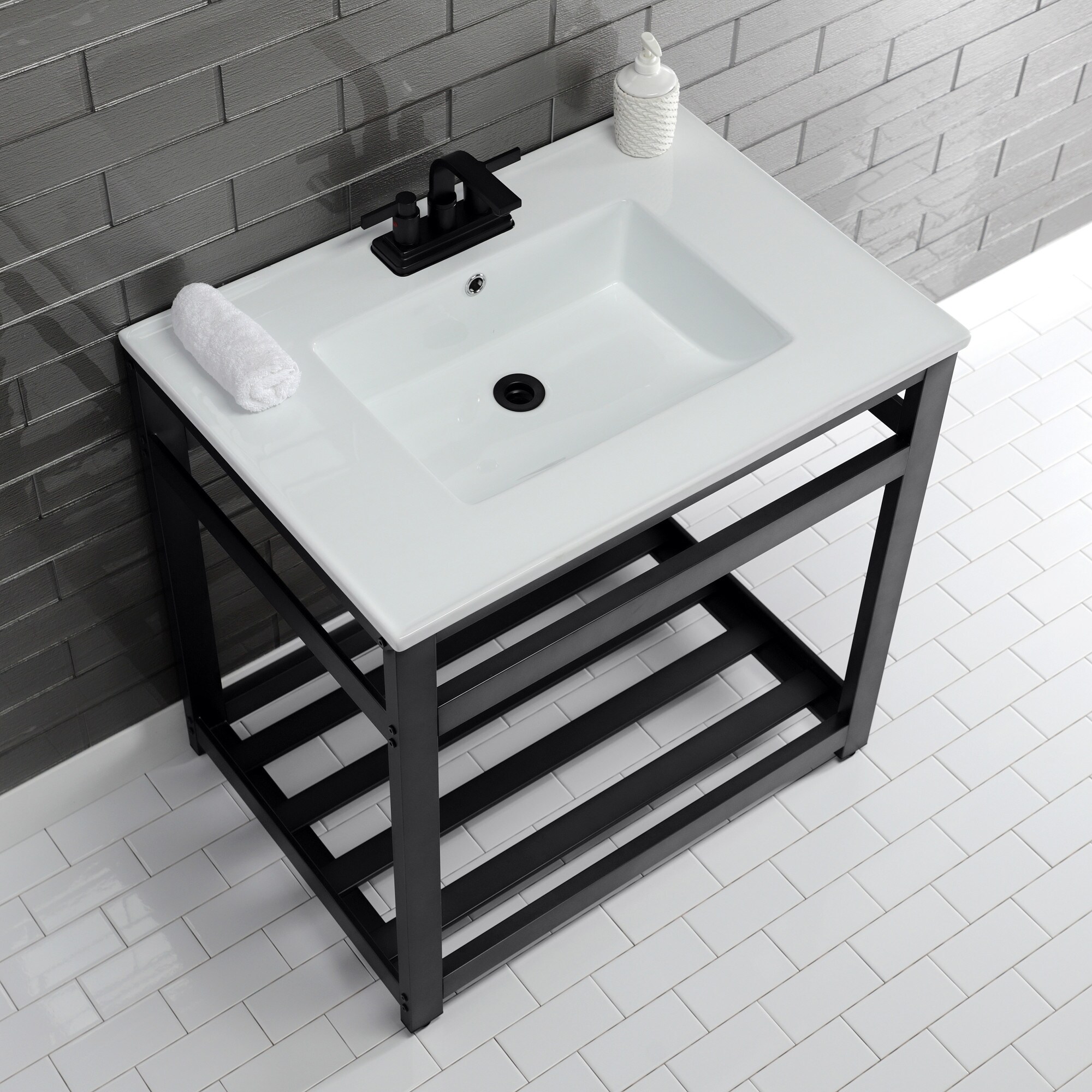 Kingston Brass WLVWP3122W4A0 Bath-Sink - View #6
