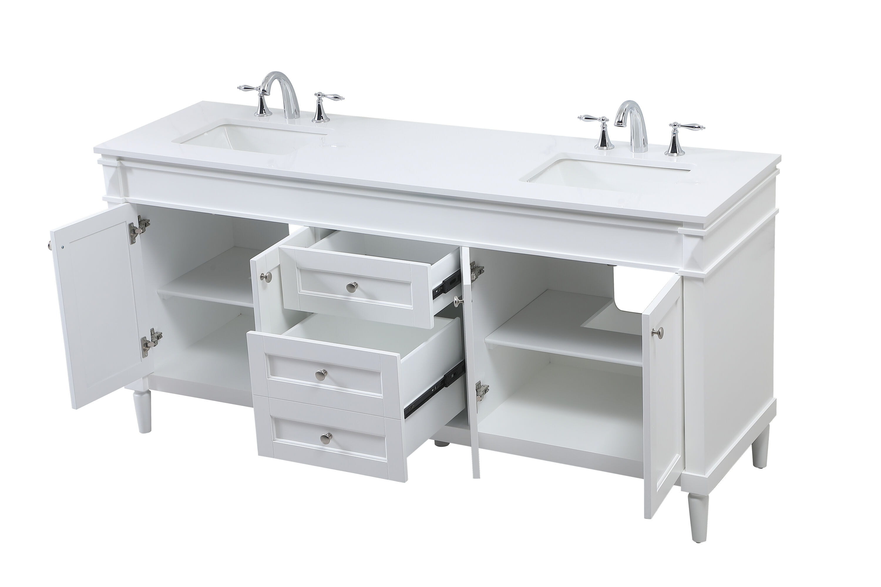 Elegant Decor HF95616DWH Bath-Vanity-Combo - View #5