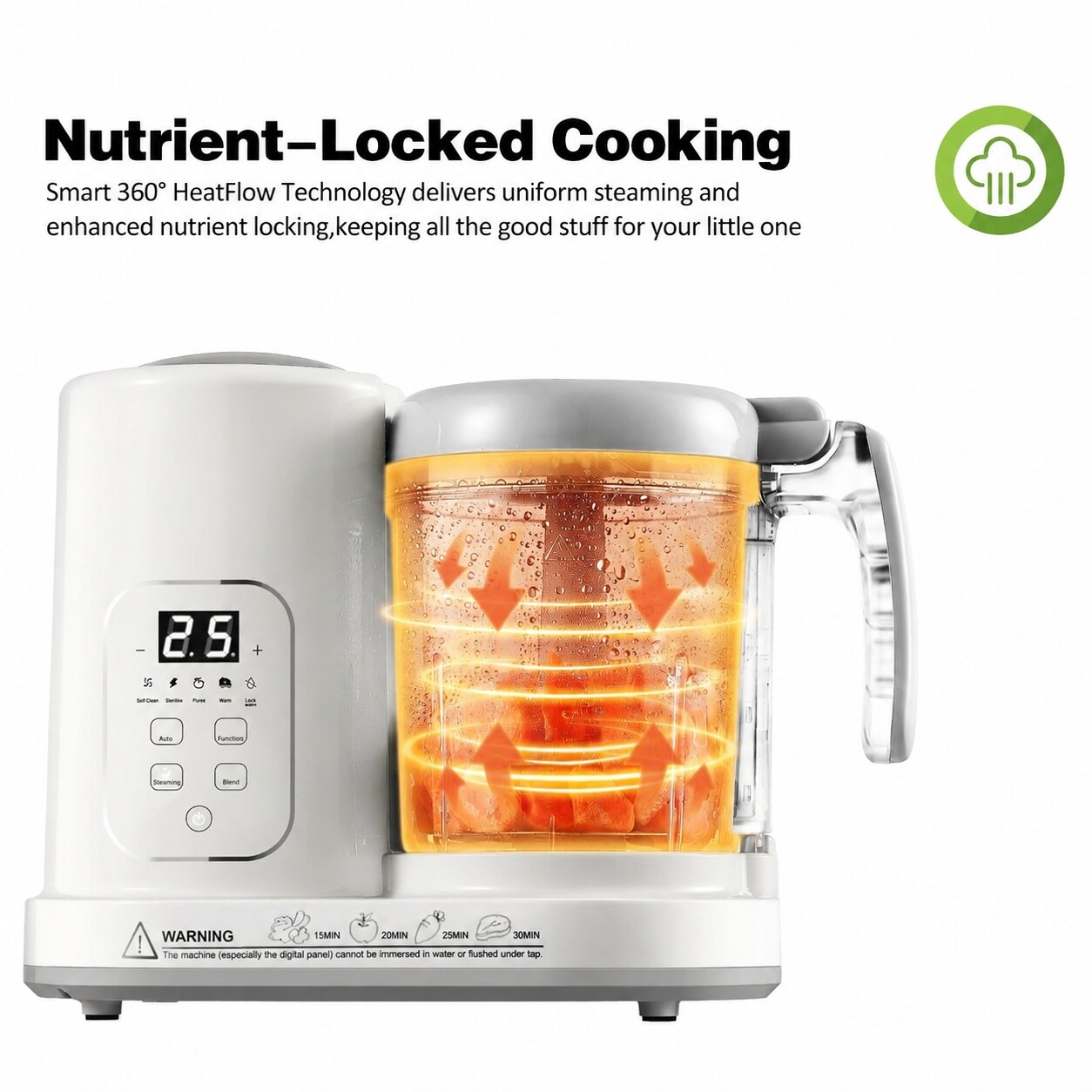 Aoibox LAB9SWDW Baby-Food-Makers-Bottle-Warmers - View #5