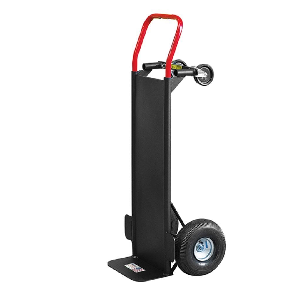 Milwaukee DC30087 800-lbs. Capacity 4 -Wheel Black Steel Convertible hand truck