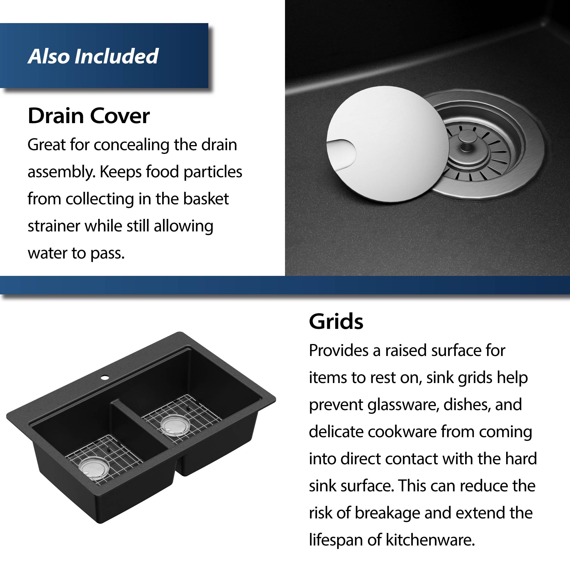 Karran QTWS-880-BL Kitchen-Sinks - View #11