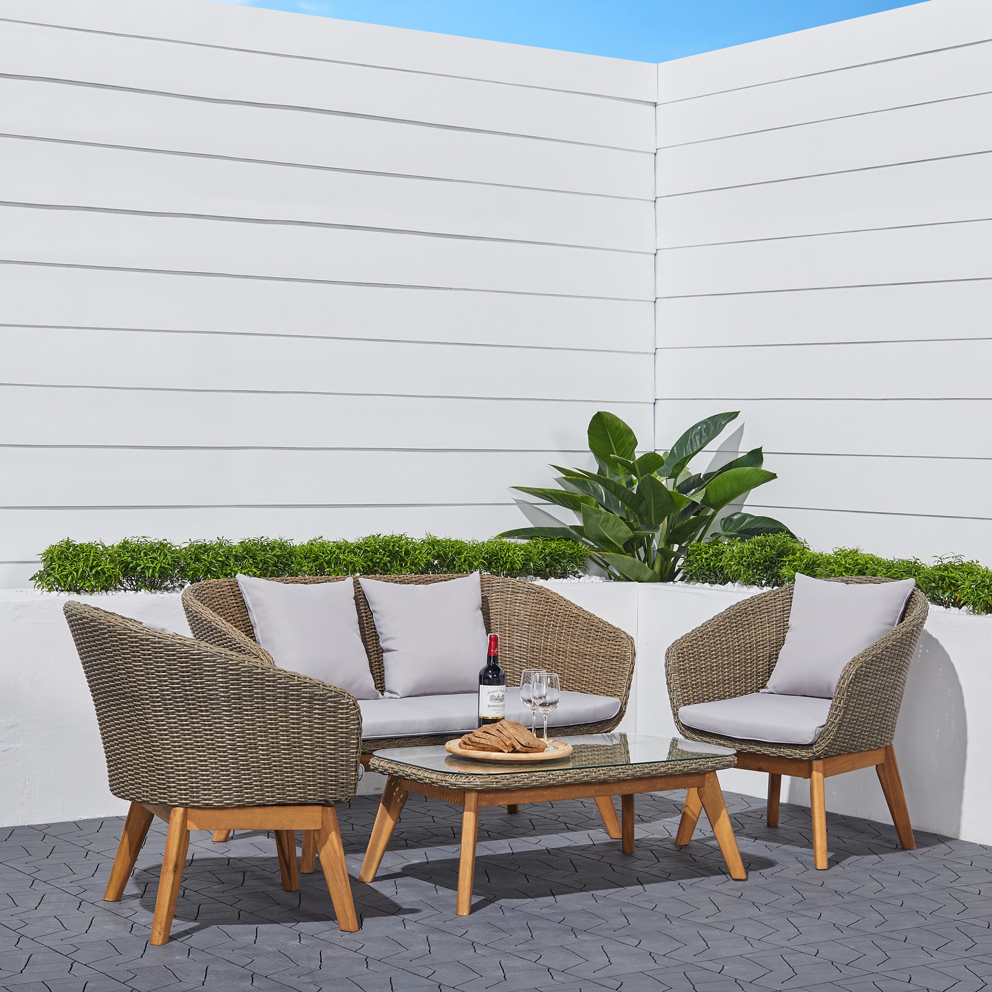 Clihome CB-49344 Patio-Conversation-Sets - View #3