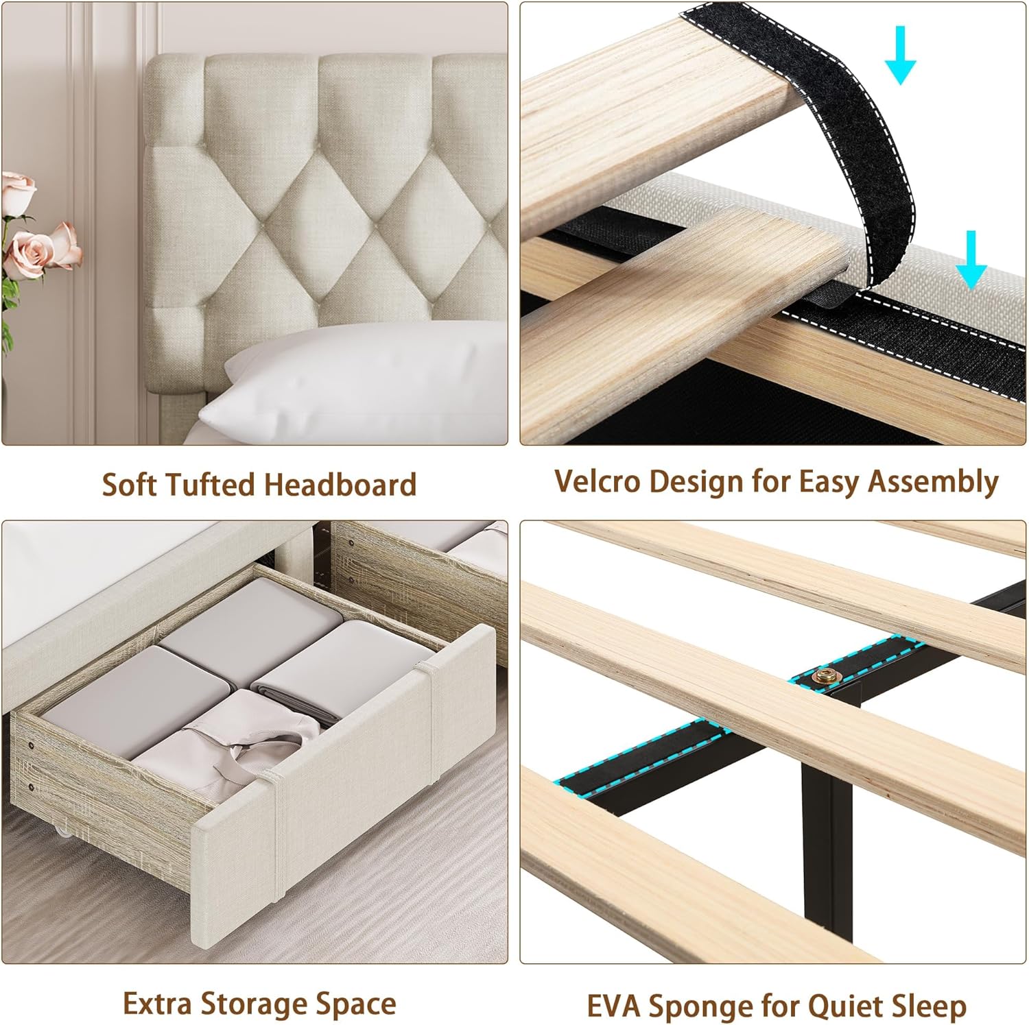 Qeetex LHF-BED-PHO-158MO7U0 beds - View #6