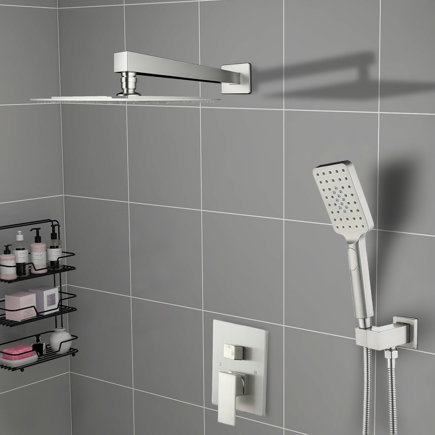 Maincraft HHK102BN Showerhead-Bar-Panels - View #3