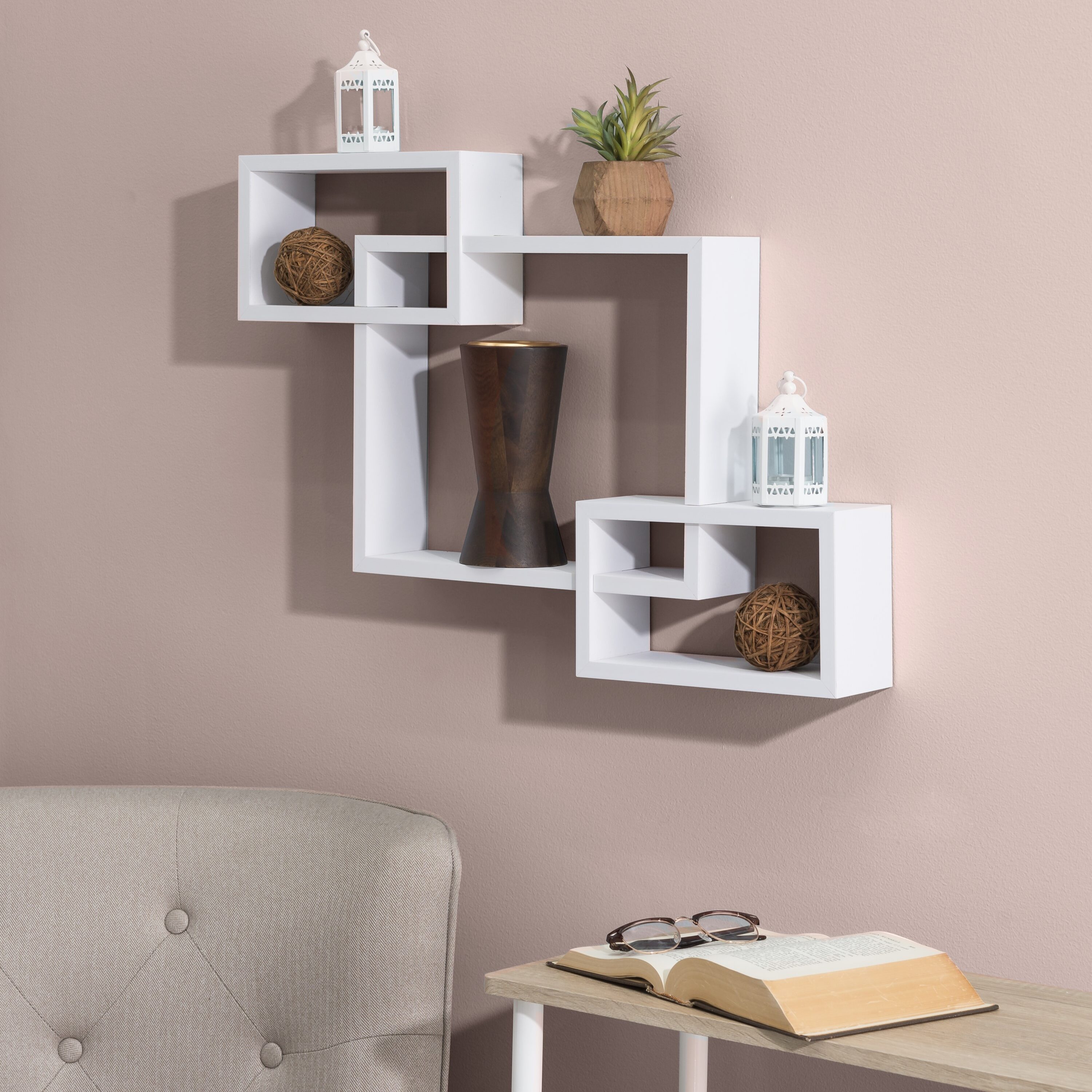 Danya B. YU008W Wall-Mounted-Shelving - View #8