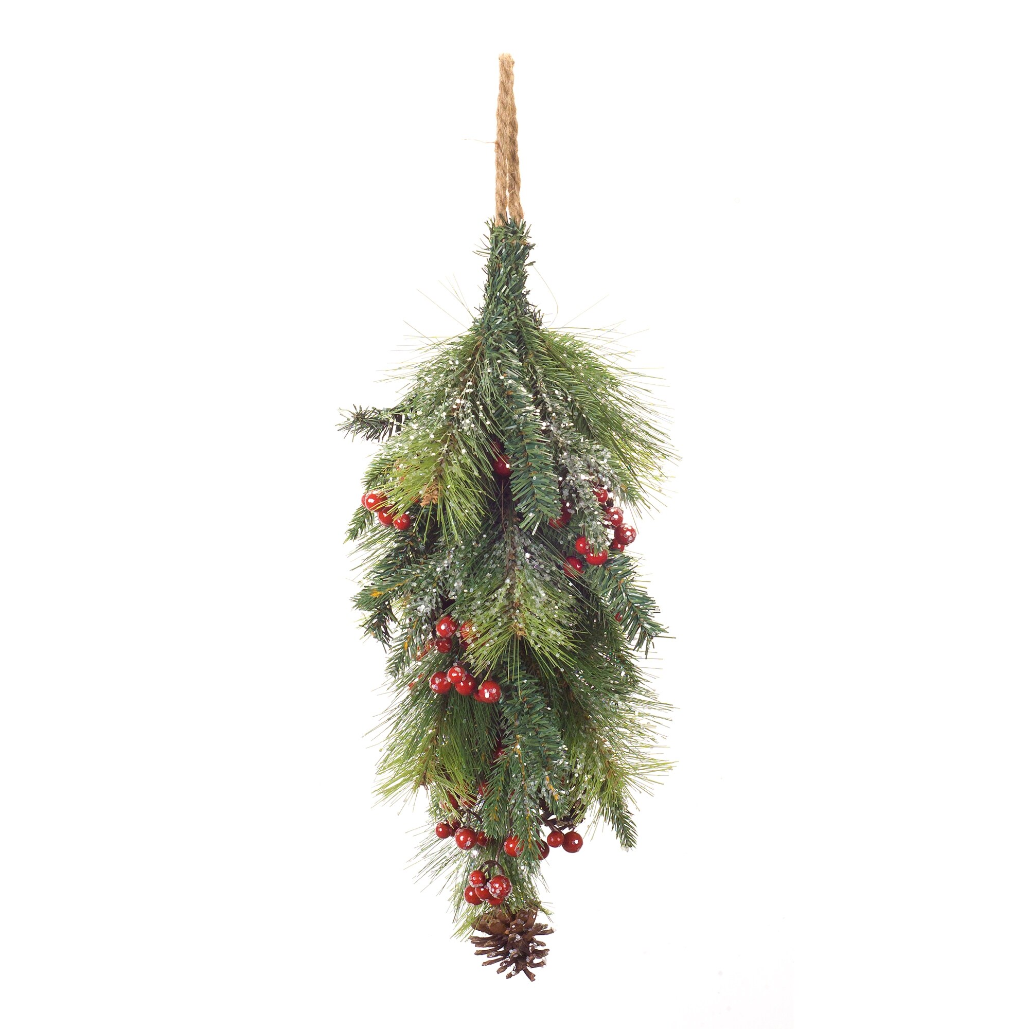 Melrose International 77254DS Indoor 2-ft Pine Garland