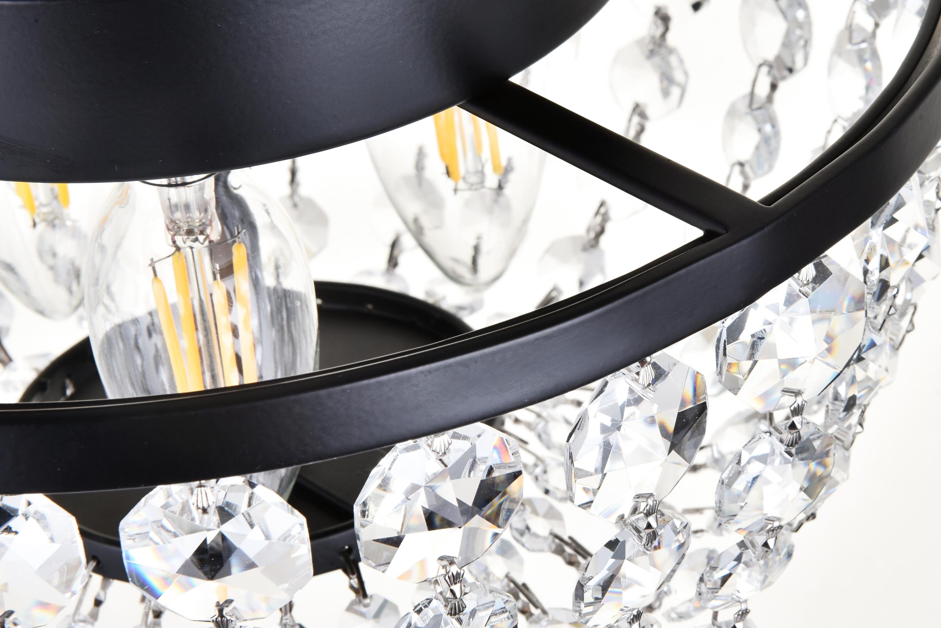 Elegant Decor HF3342D10BK Pendant-Lights - View #6