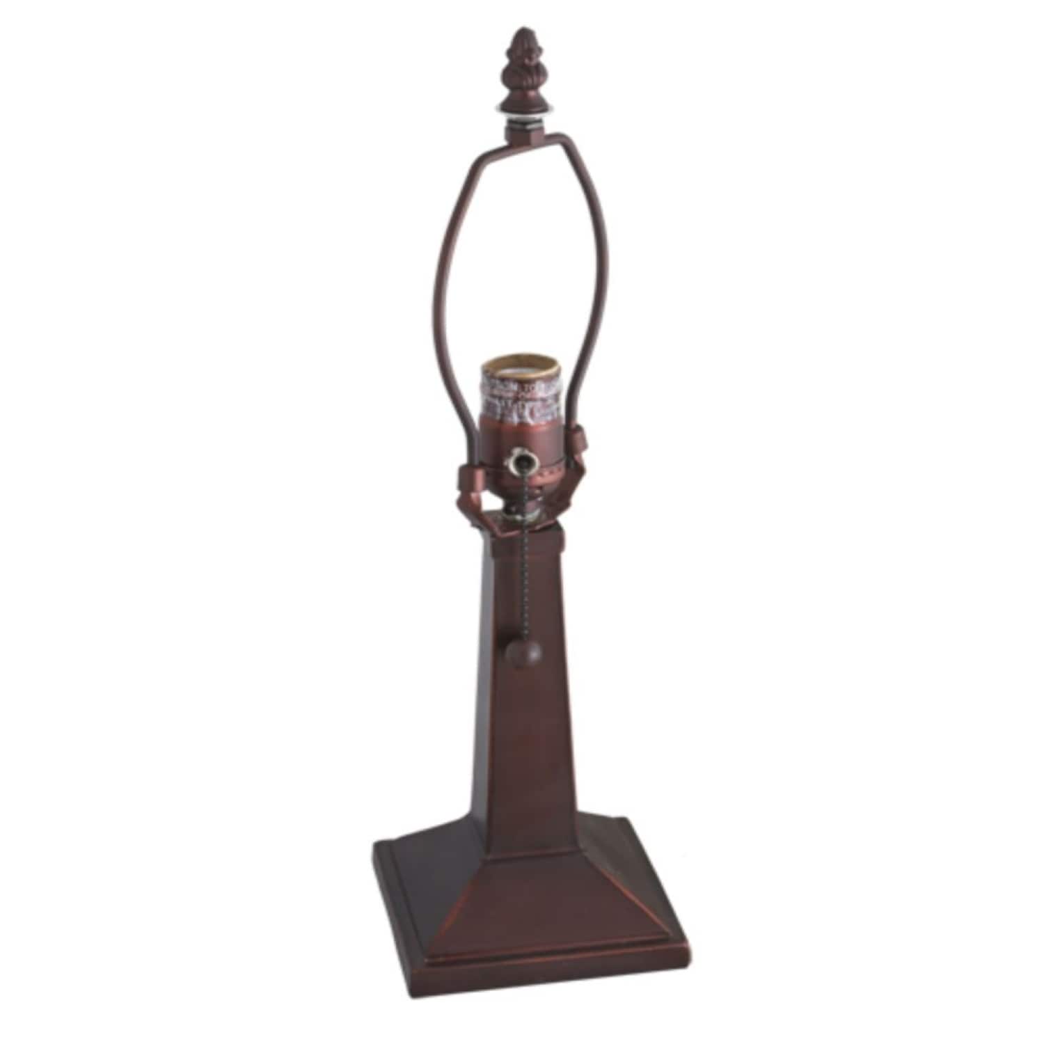 Meyda Tiffany Lighting 139859 17.5 in. H Mission Prime Table Base