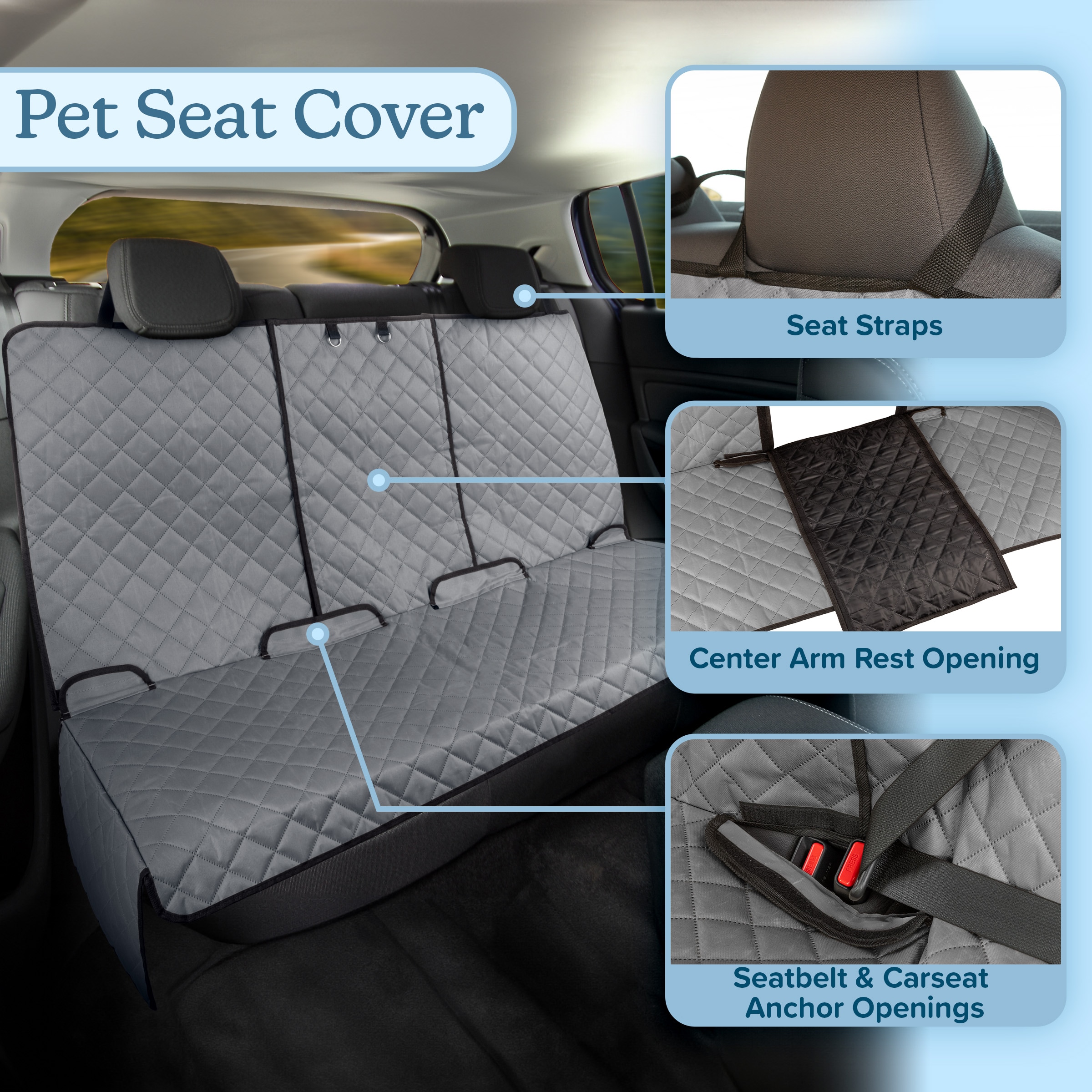 PETMAKER PET6344 Dog-Car-Seats - View #2
