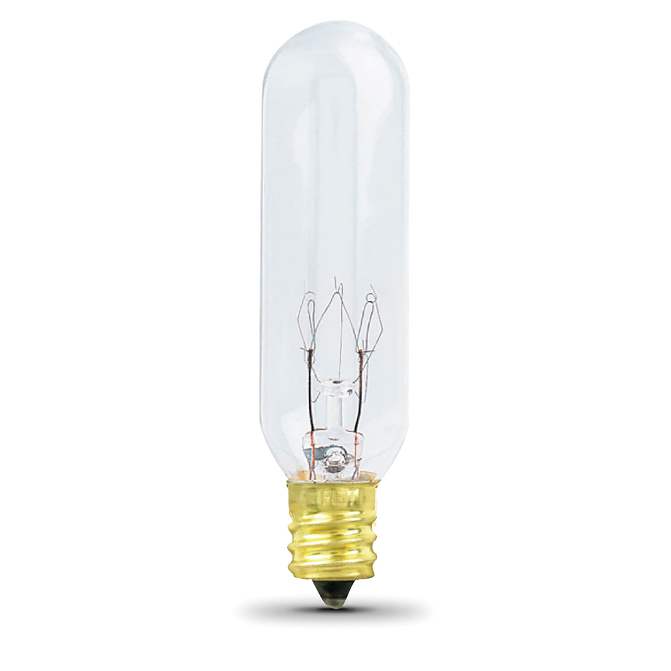 40W Soft White E12 Base Incandescent A15 Appliance Light Bulb (2-Pack)