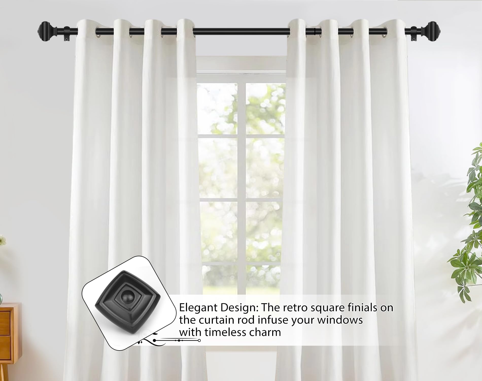 KIWDZFU LKI0820A099 Curtain-Rods - View #3
